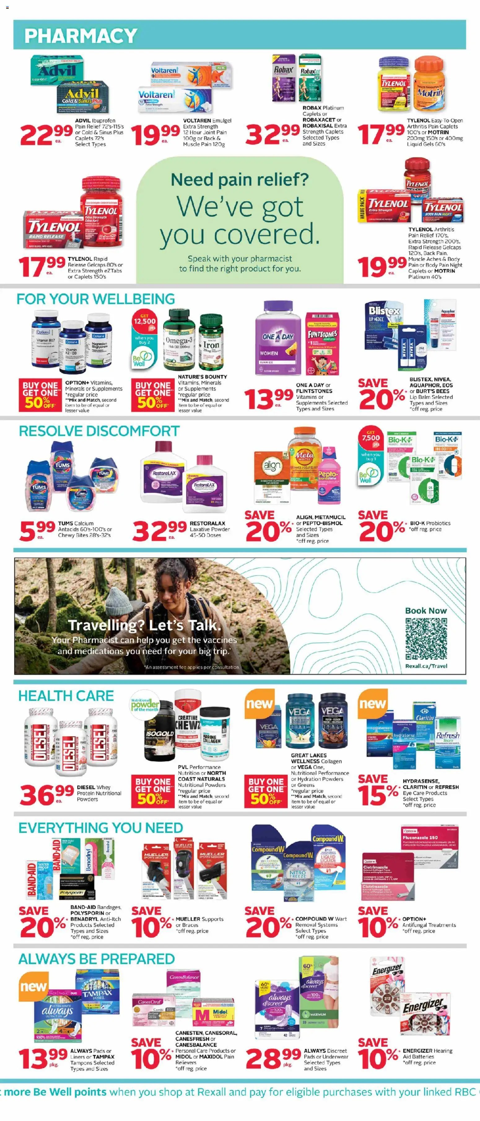 Rexall weekly flyer / circulaire