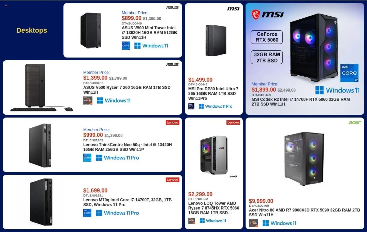 Canada Computers weekly flyer