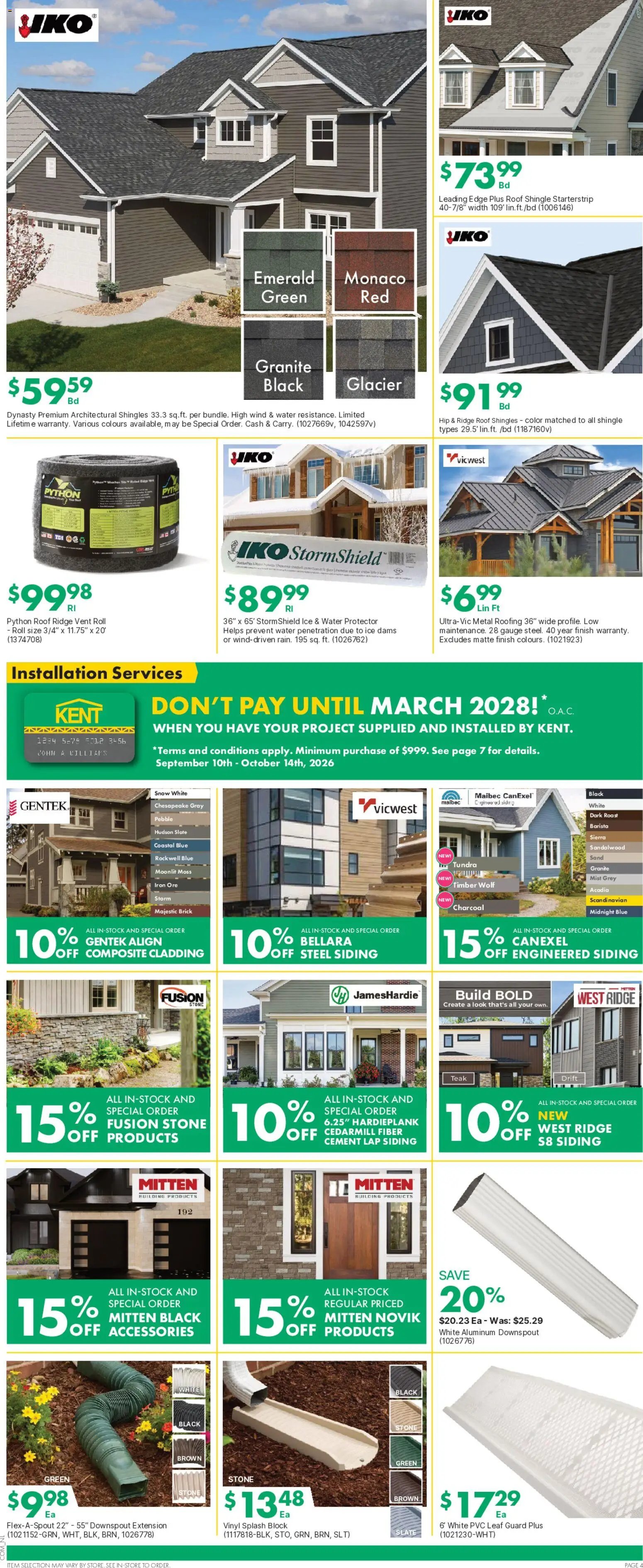 Kent weekly flyer - NL