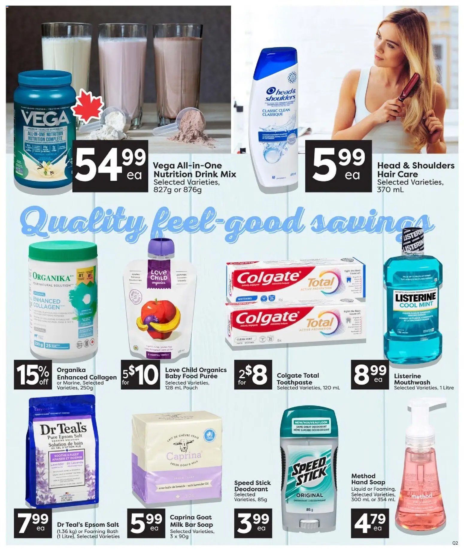 Quality Foods weekly flyer / circulaire