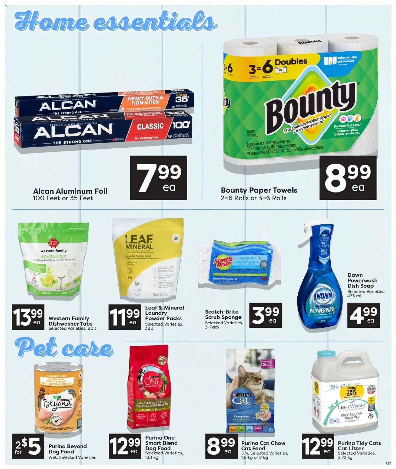 Quality Foods weekly flyer / circulaire