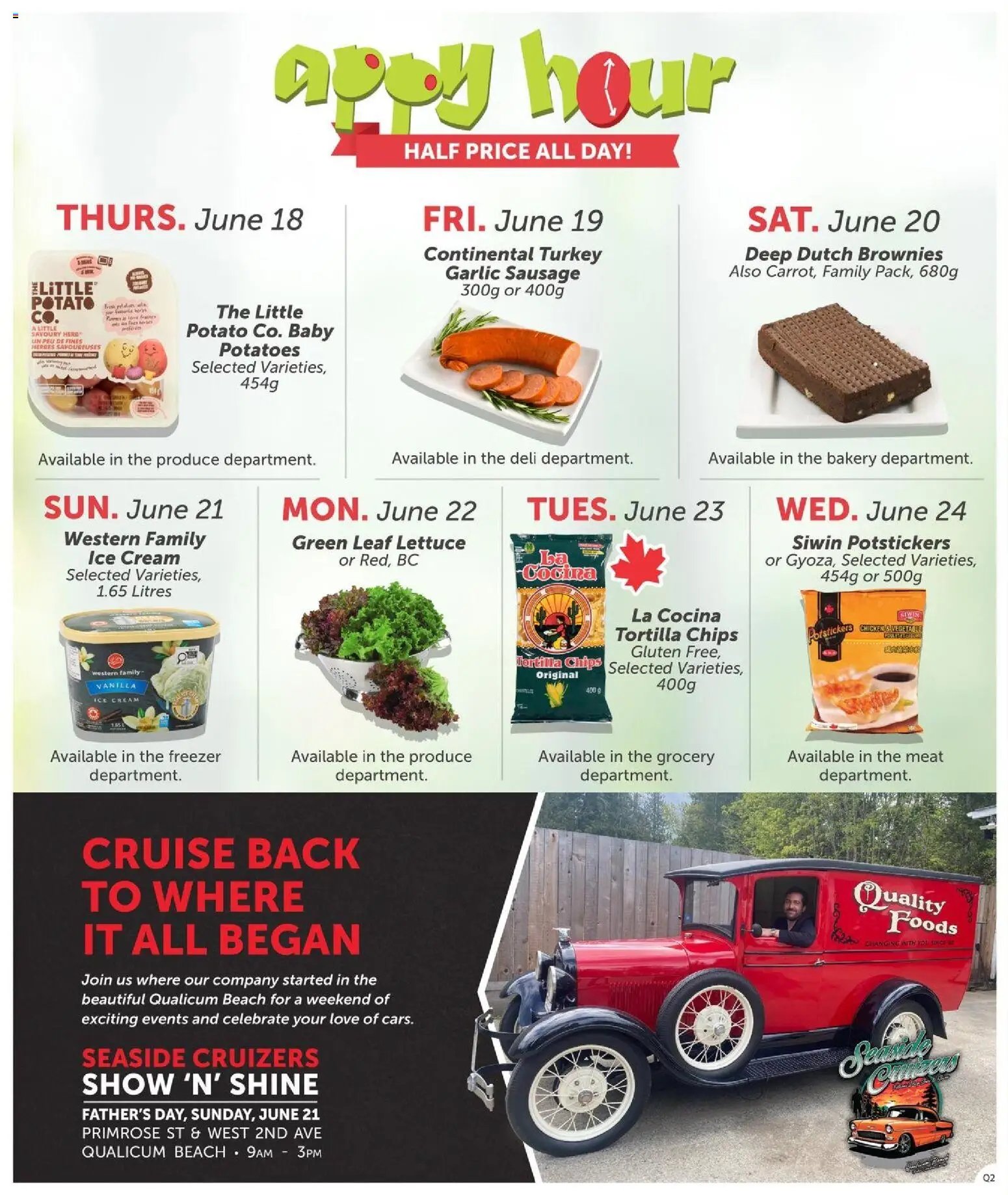 Quality Foods weekly flyer / circulaire
