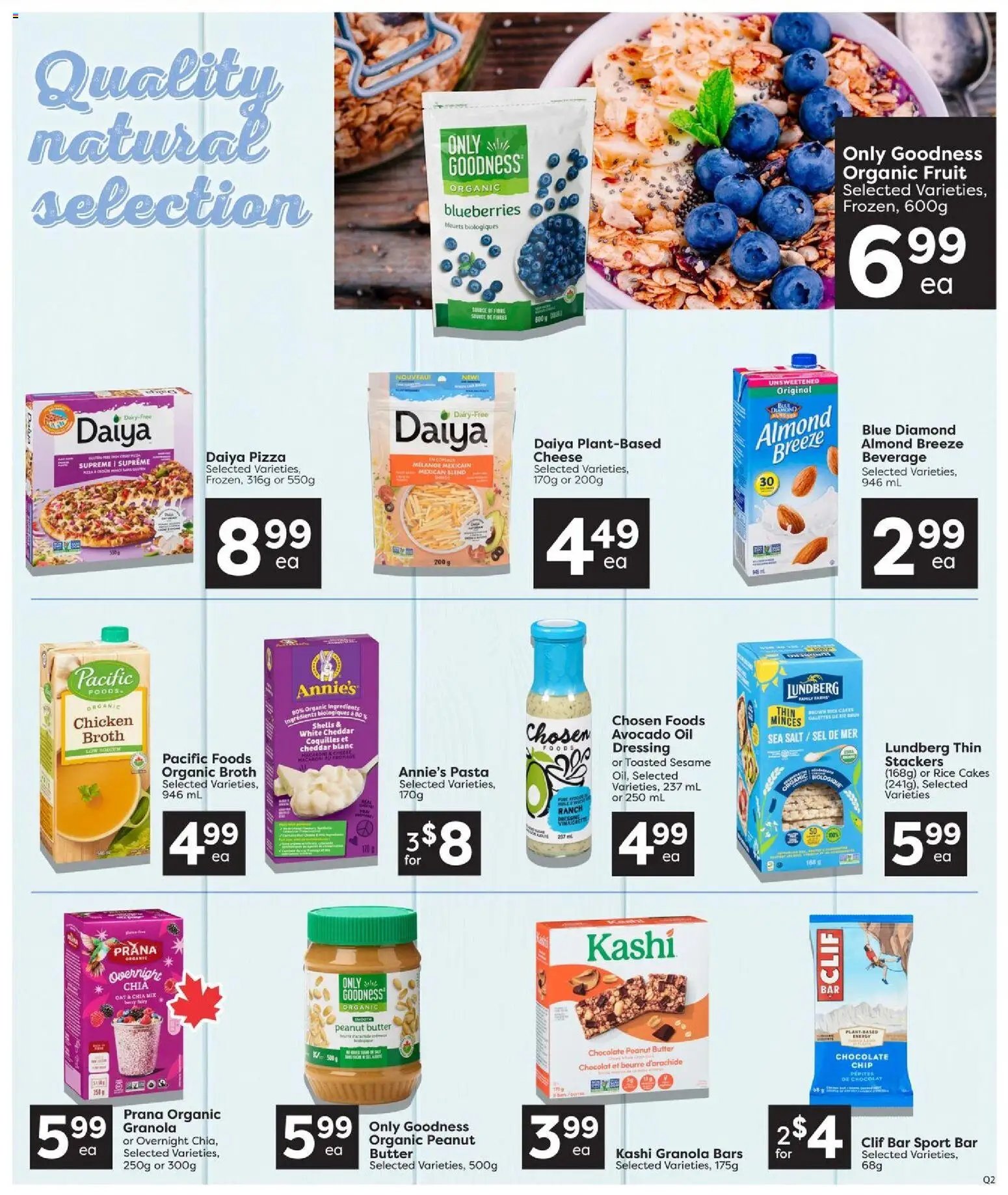 Quality Foods weekly flyer / circulaire