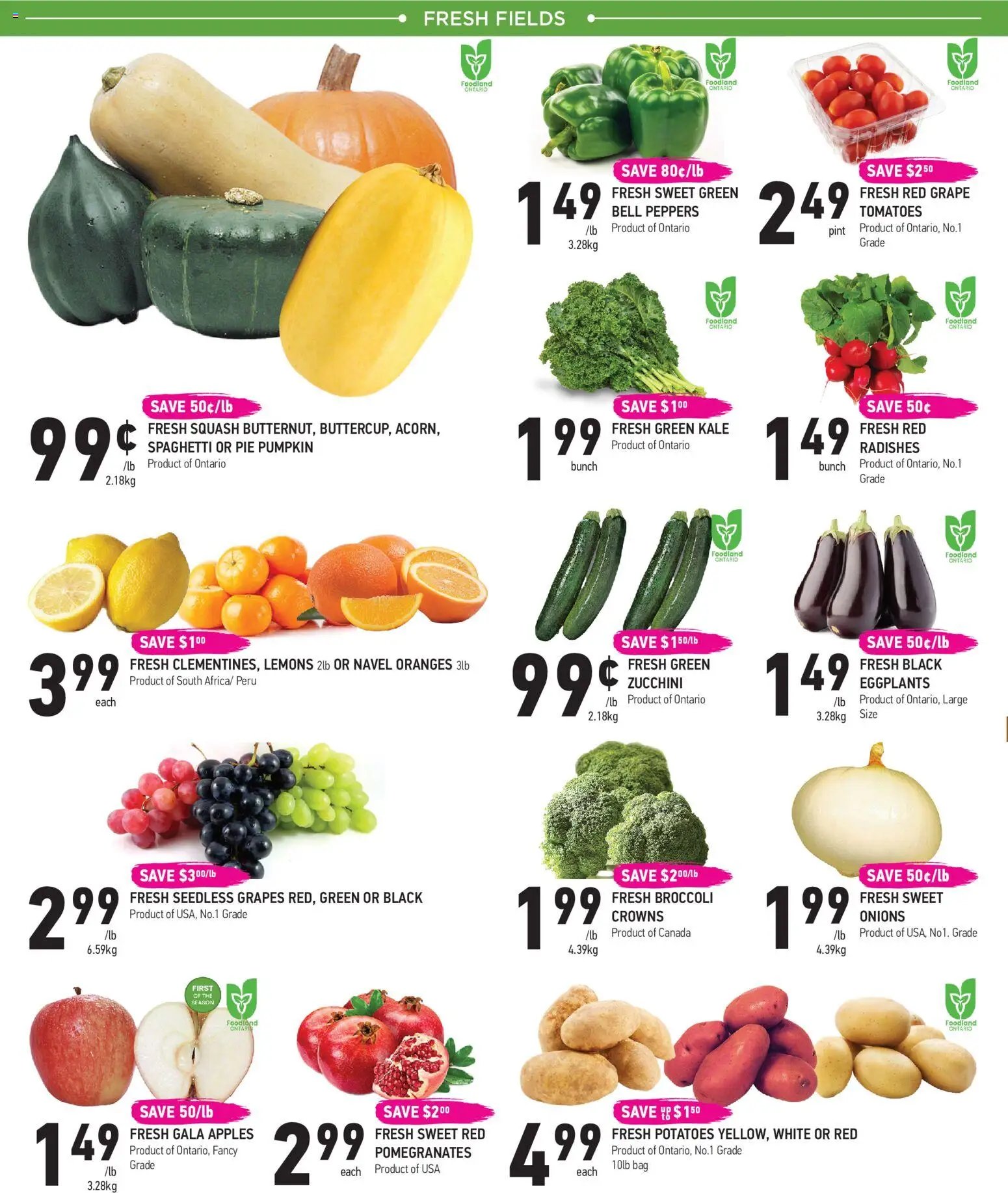 Coppas Fresh Market weekly flyer / circulaire