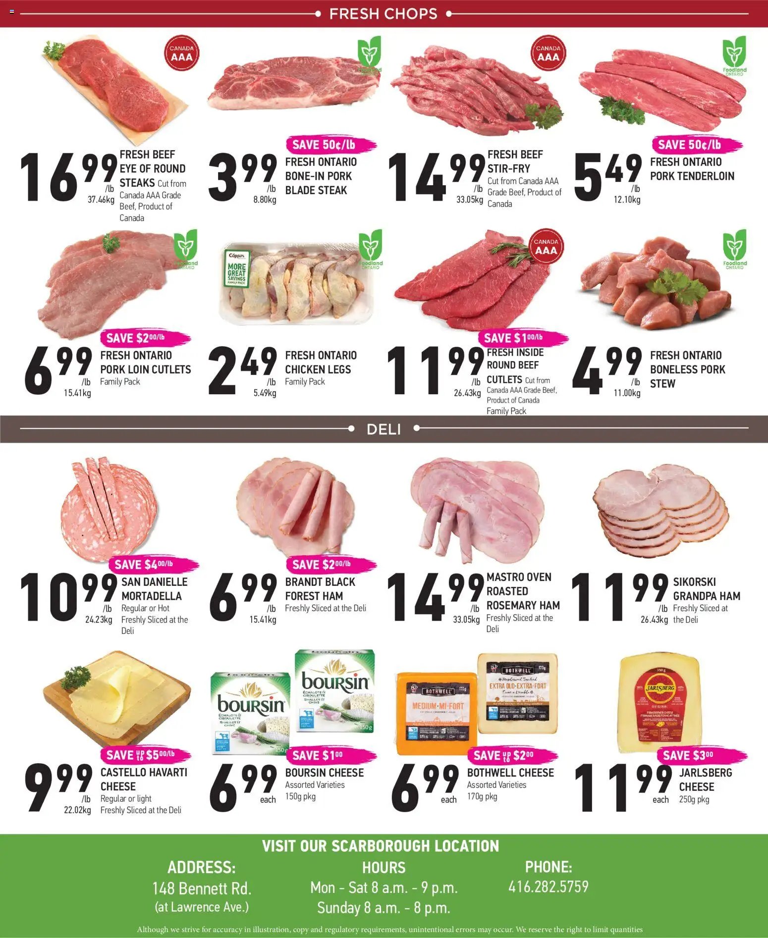 Coppas Fresh Market weekly flyer / circulaire