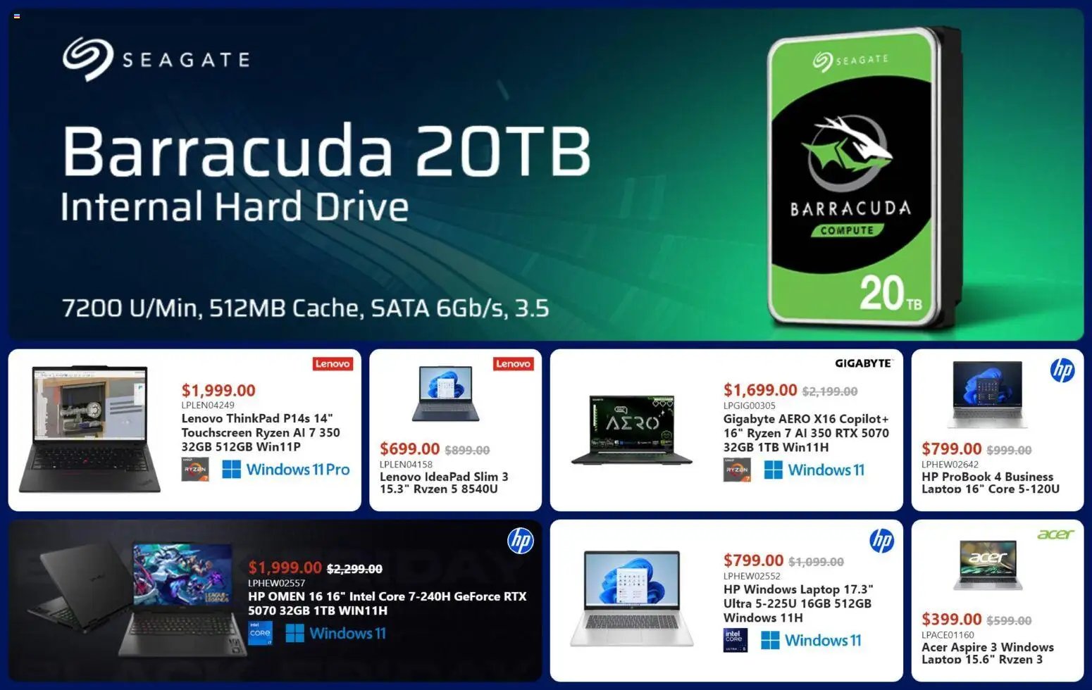 Canada Computers Black Friday Flyer