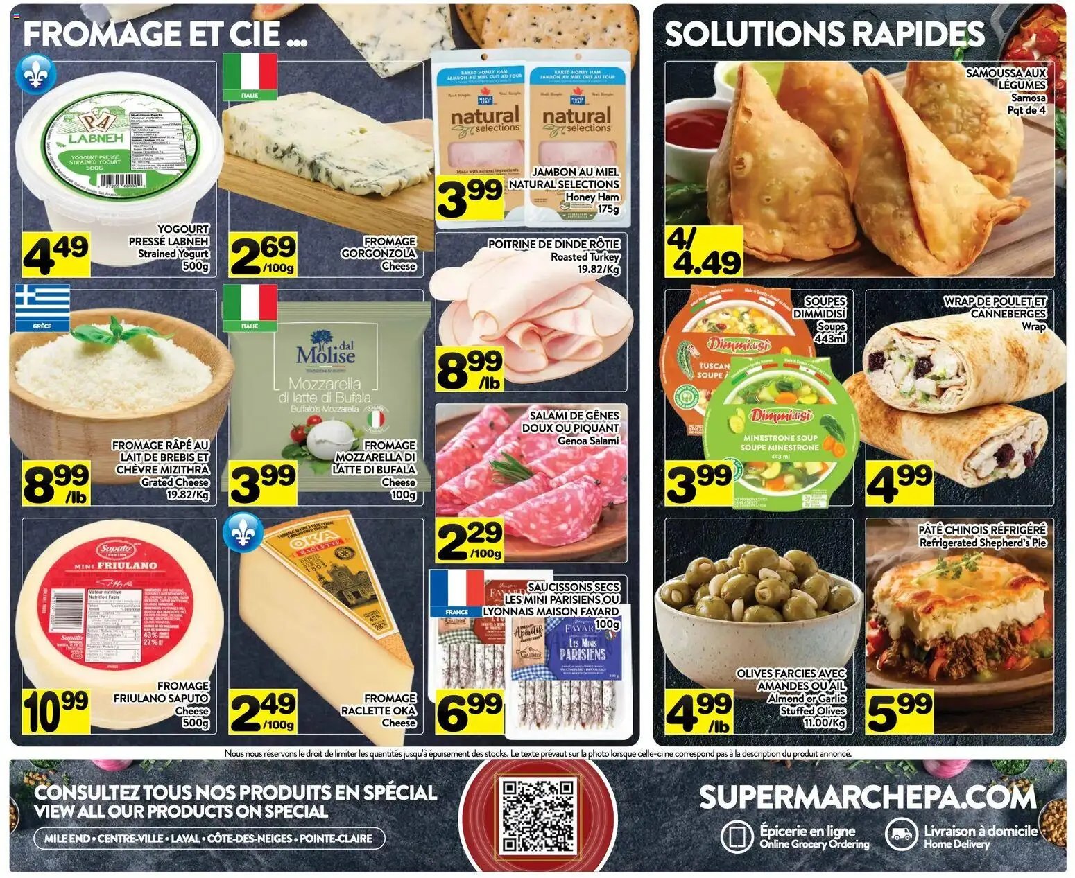 Pa Supermarché weekly flyer / circulaire