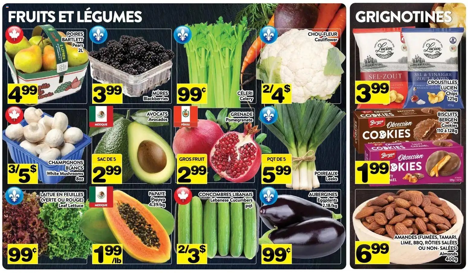 Pa Supermarché weekly flyer / circulaire