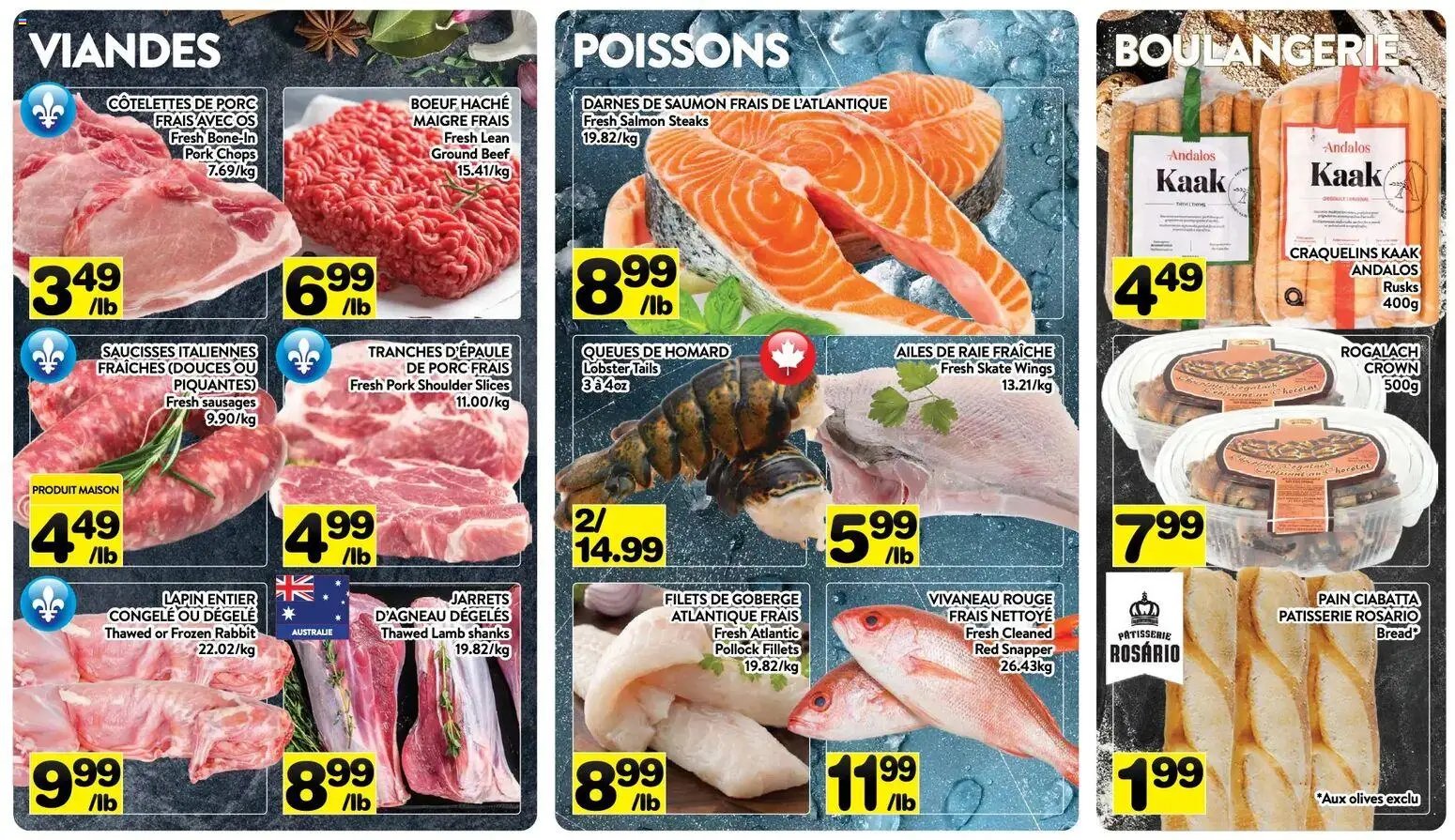 Pa Supermarché weekly flyer / circulaire