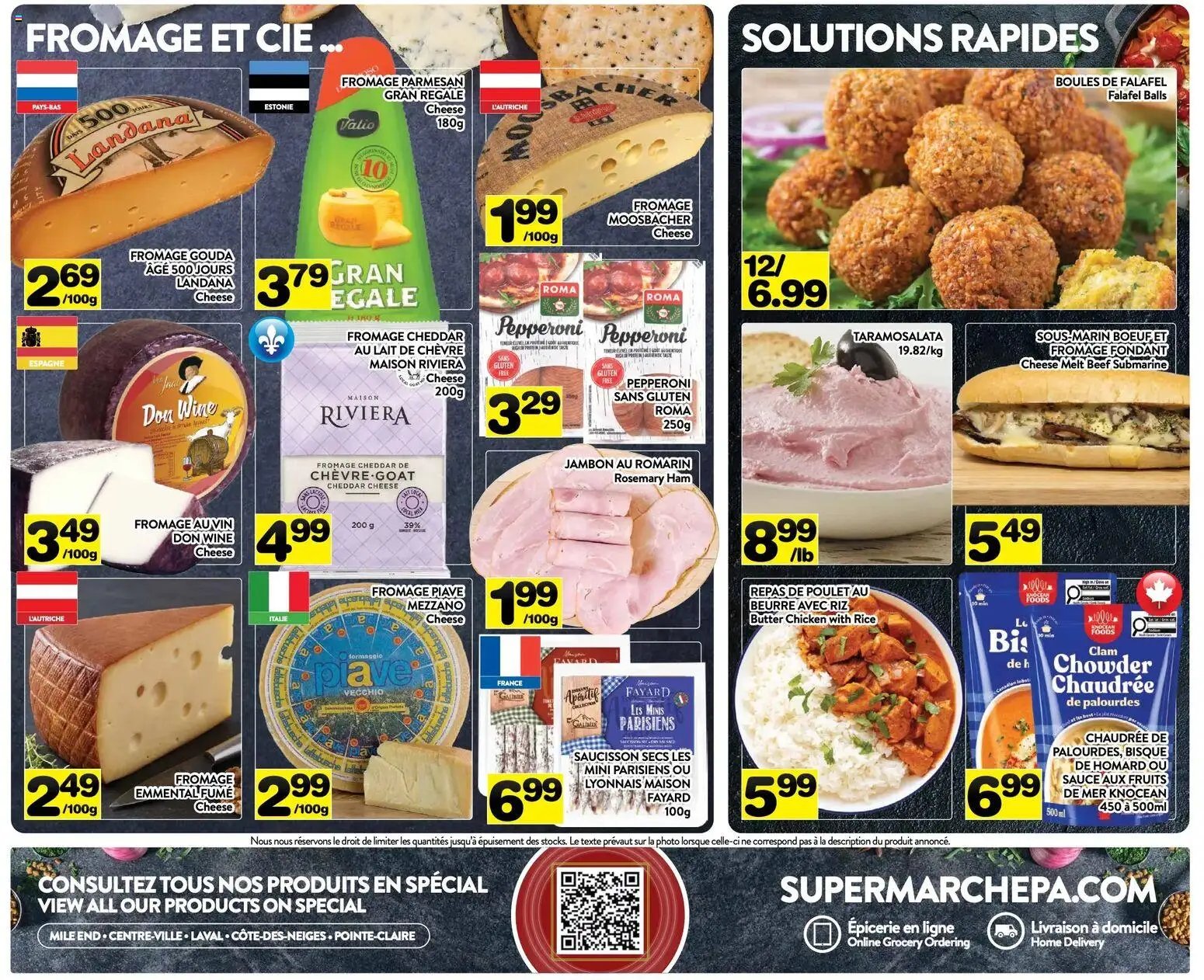 Pa Supermarché weekly flyer / circulaire