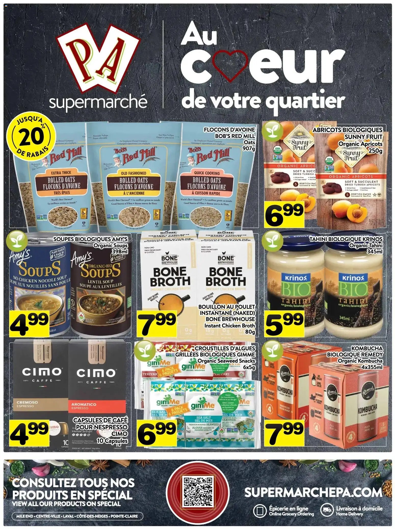 Pa Supermarché weekly flyer / circulaire
