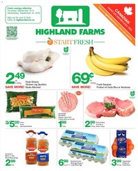 Highland Farms weekly flyer / circulaire