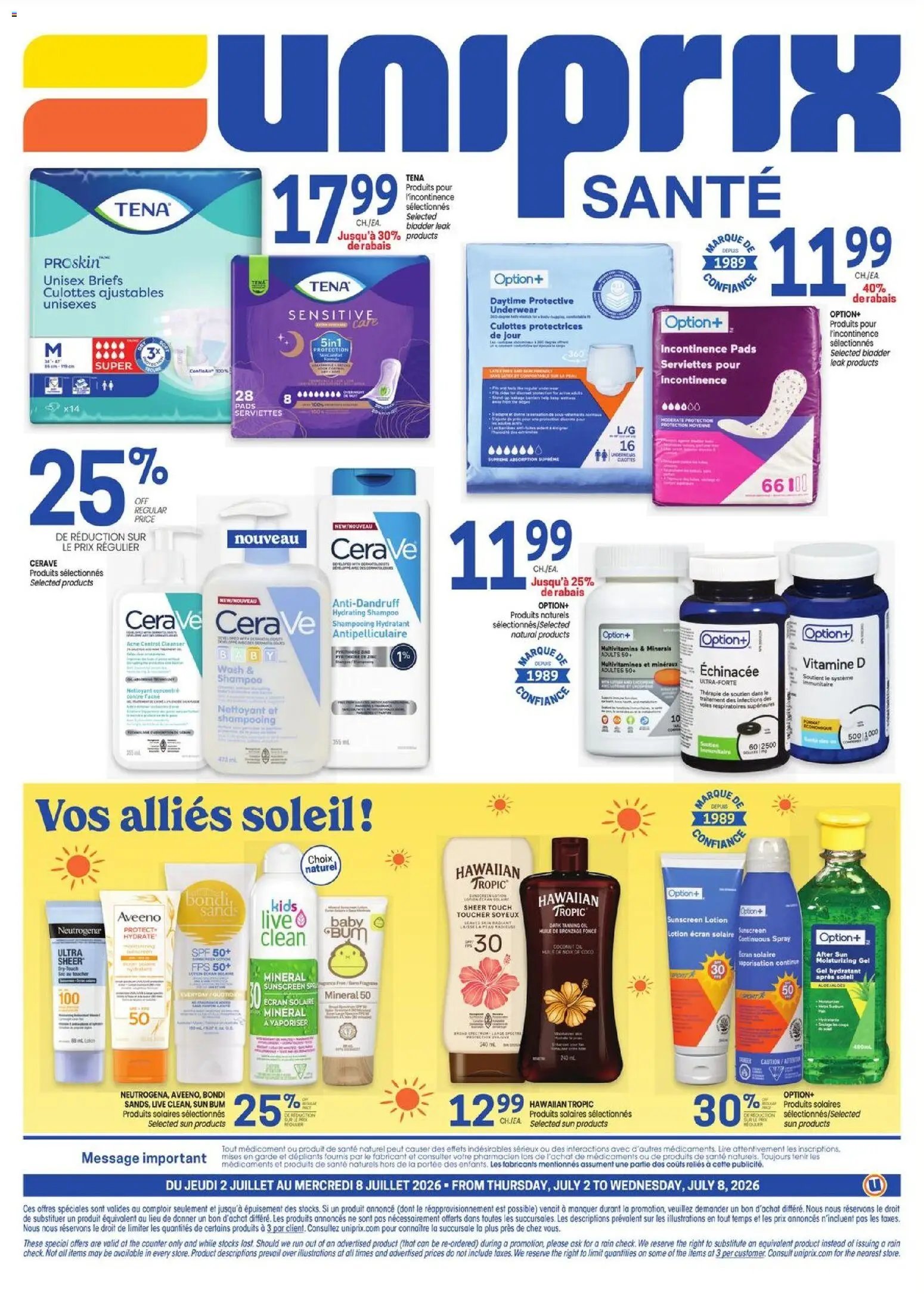 Uniprix - Uniprix Sante