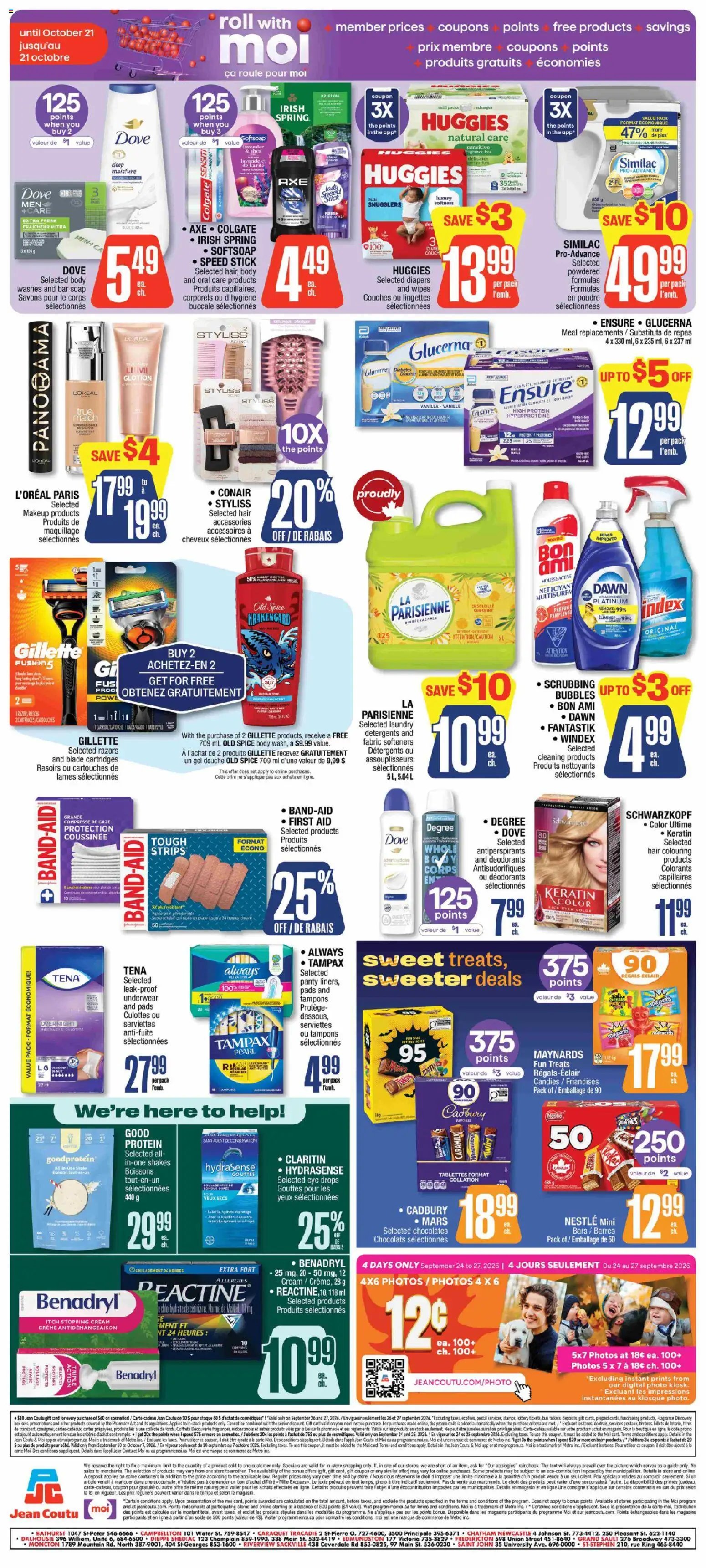 Jean Coutu weekly flyer
