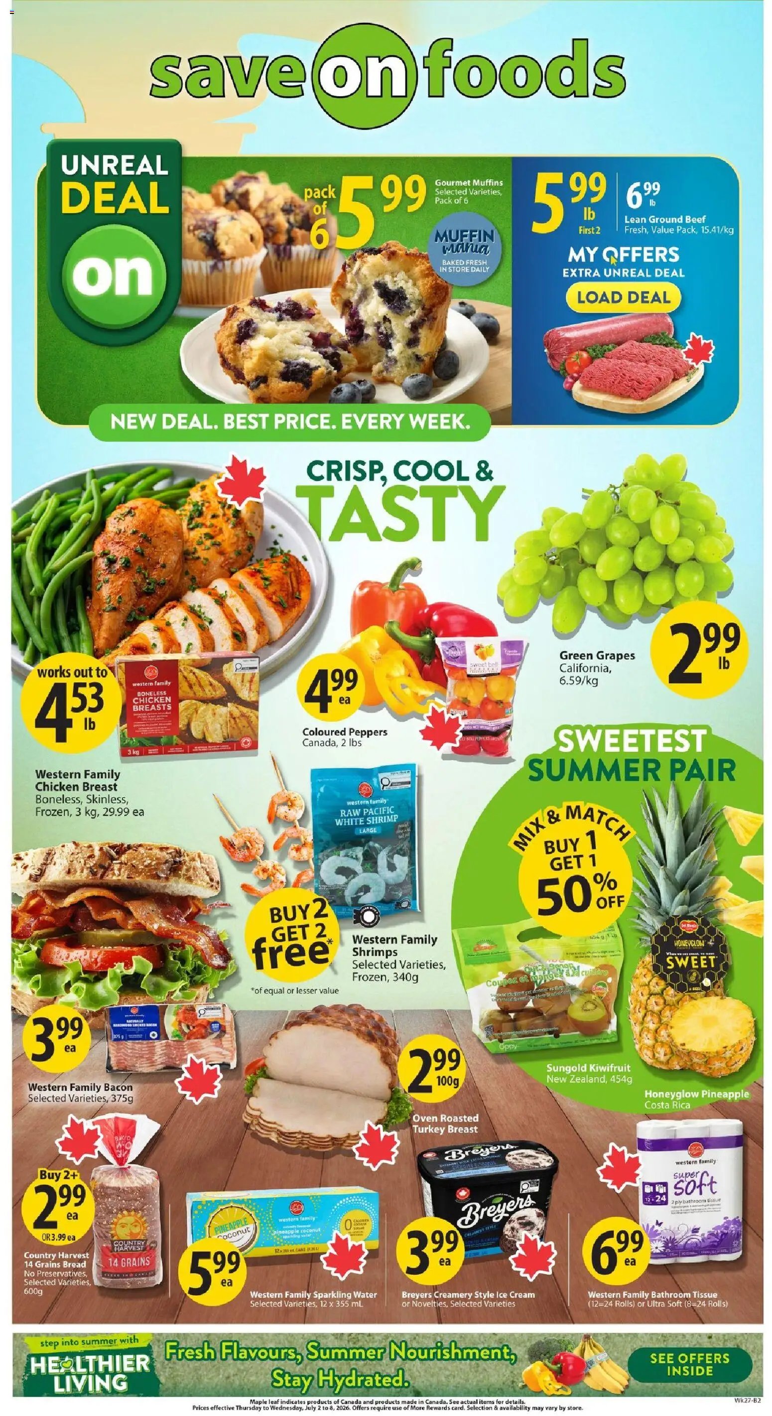 Save on foods weekly flyer / circulaire