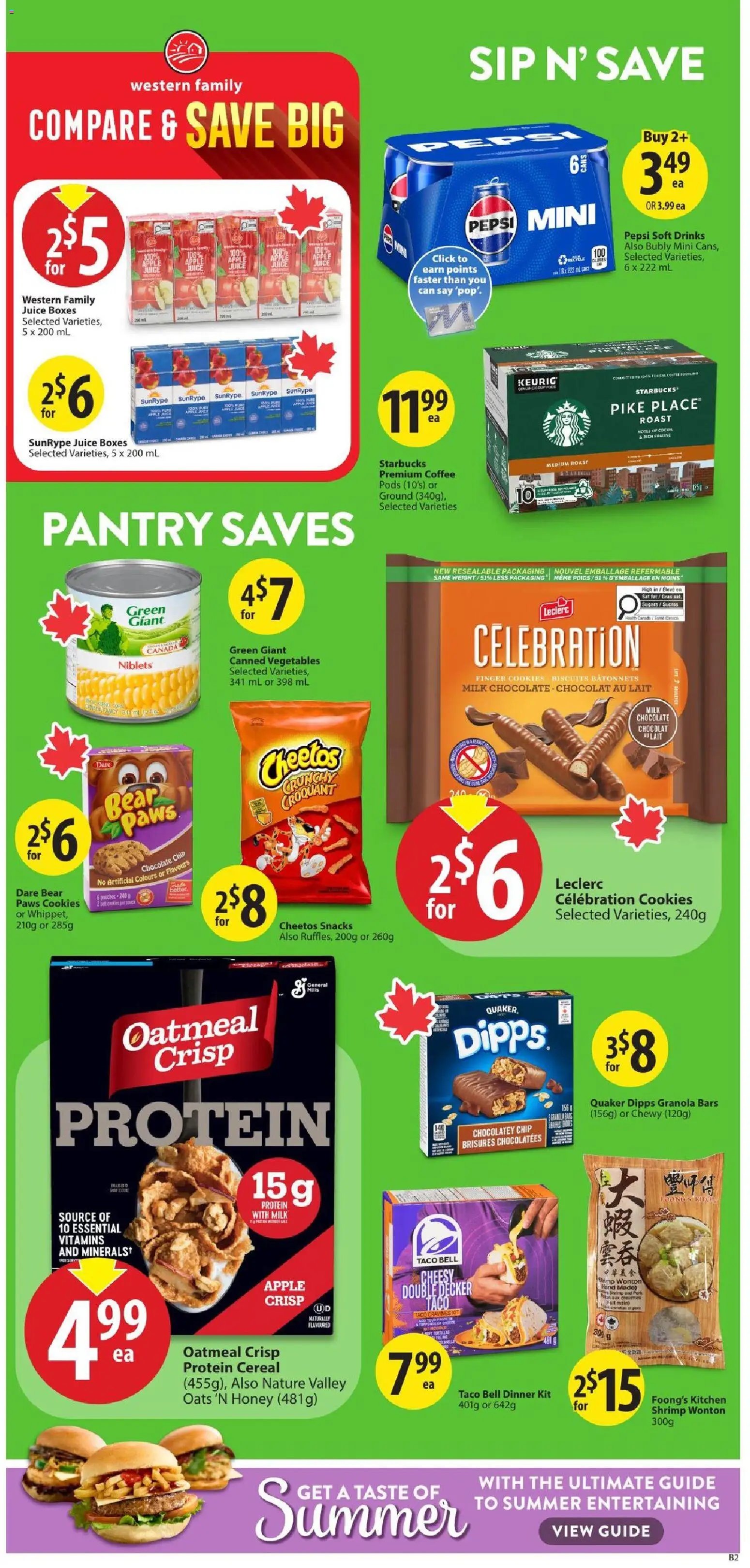 Save on foods weekly flyer / circulaire