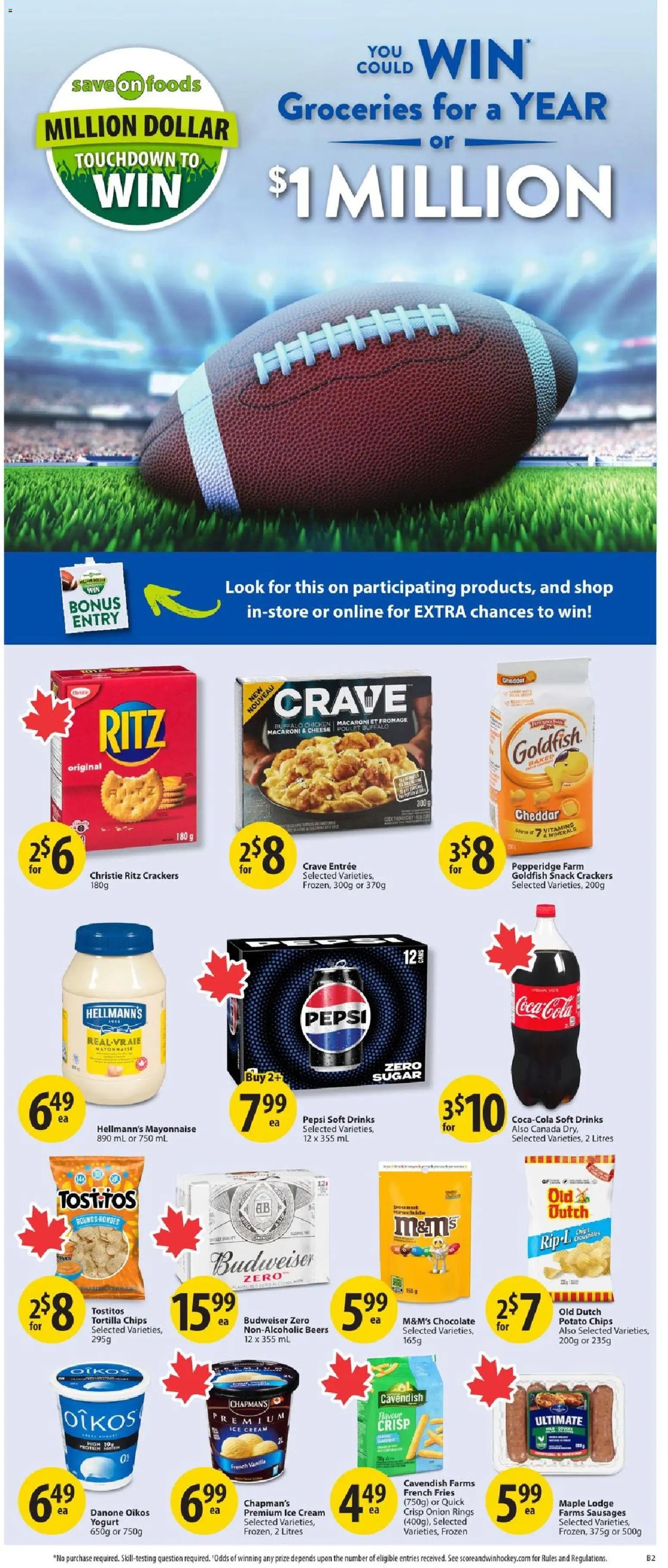 Save on foods weekly flyer / circulaire