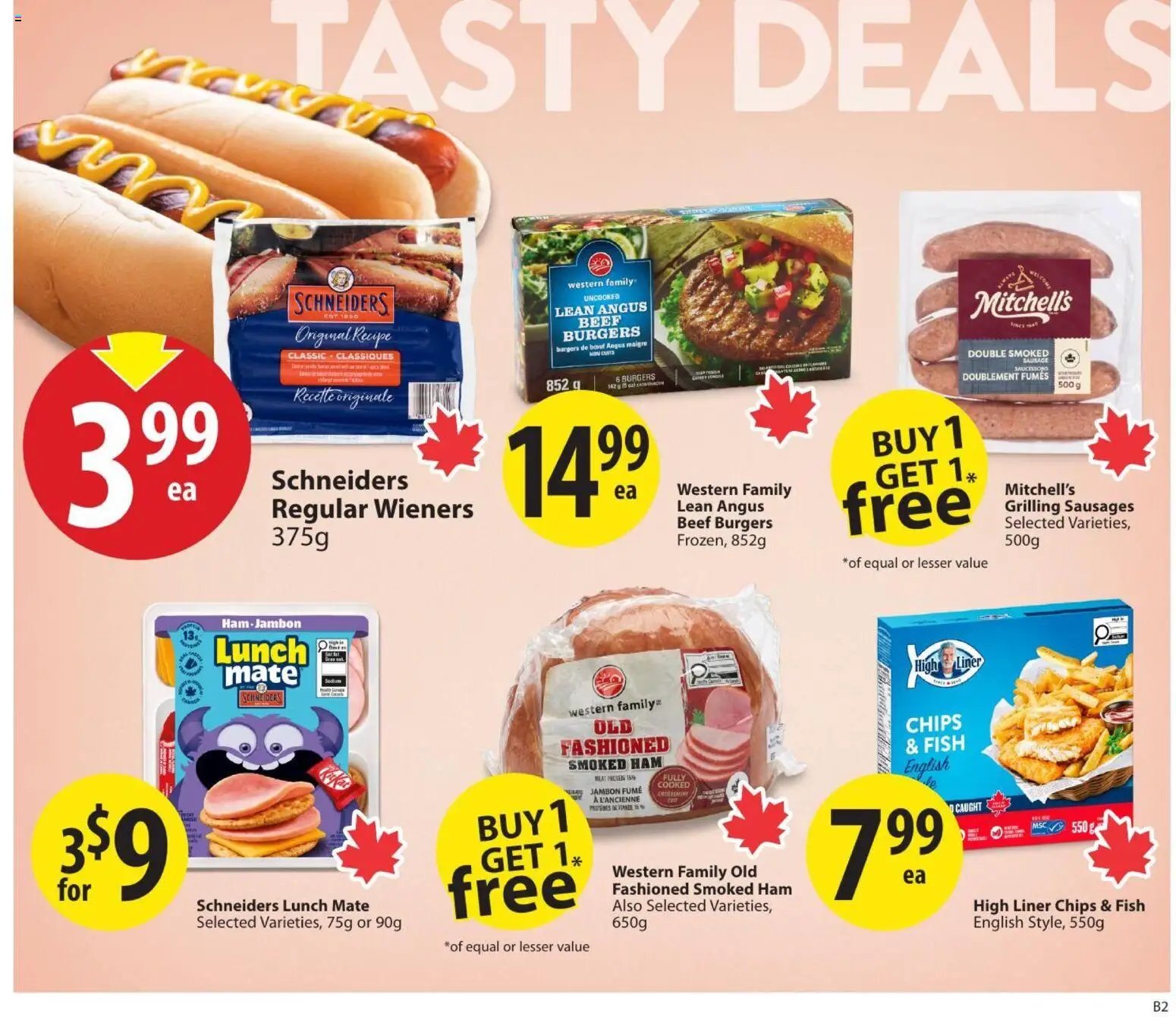 Save on foods weekly flyer / circulaire