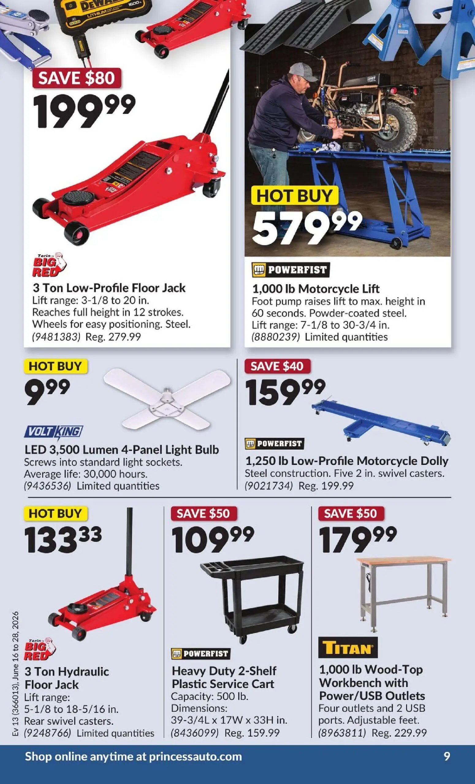 Princess Auto weekly flyer - 2 Week Sale!