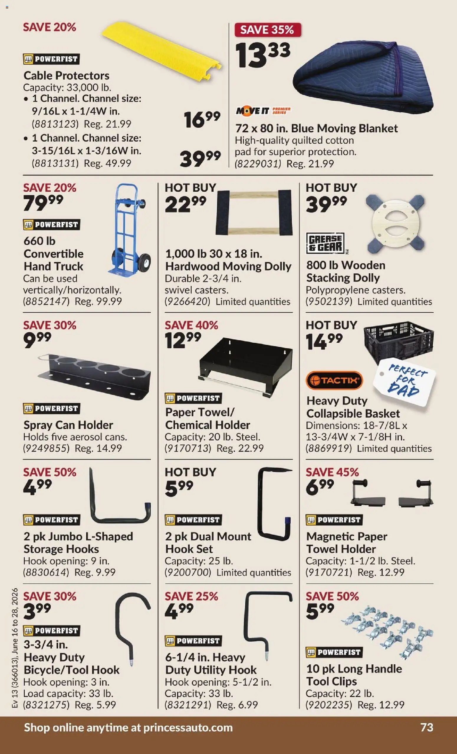 Princess Auto weekly flyer - 2 Week Sale!