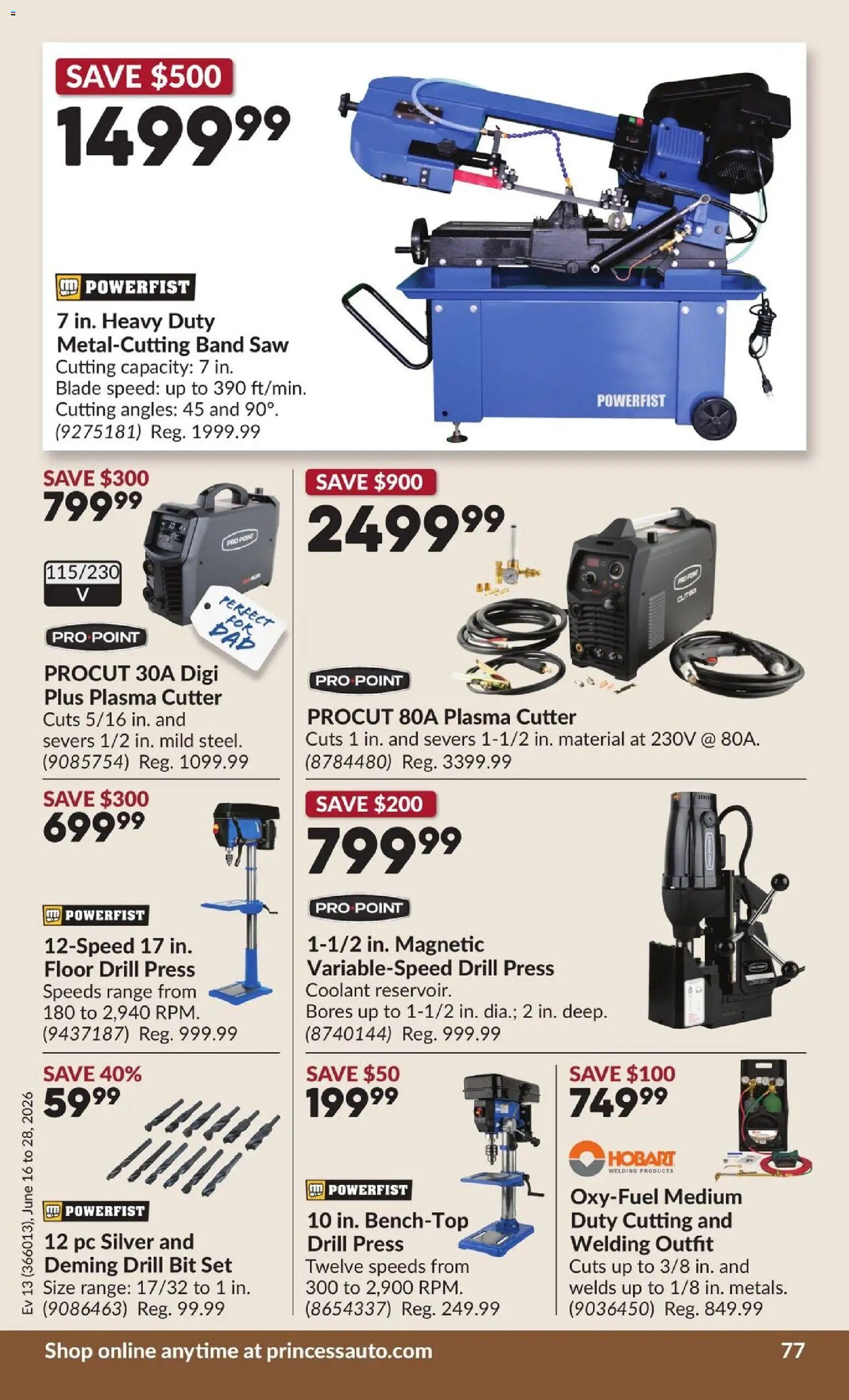 Princess Auto weekly flyer - 2 Week Sale!