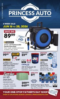 Princess Auto weekly flyer - 2 Week Sale!