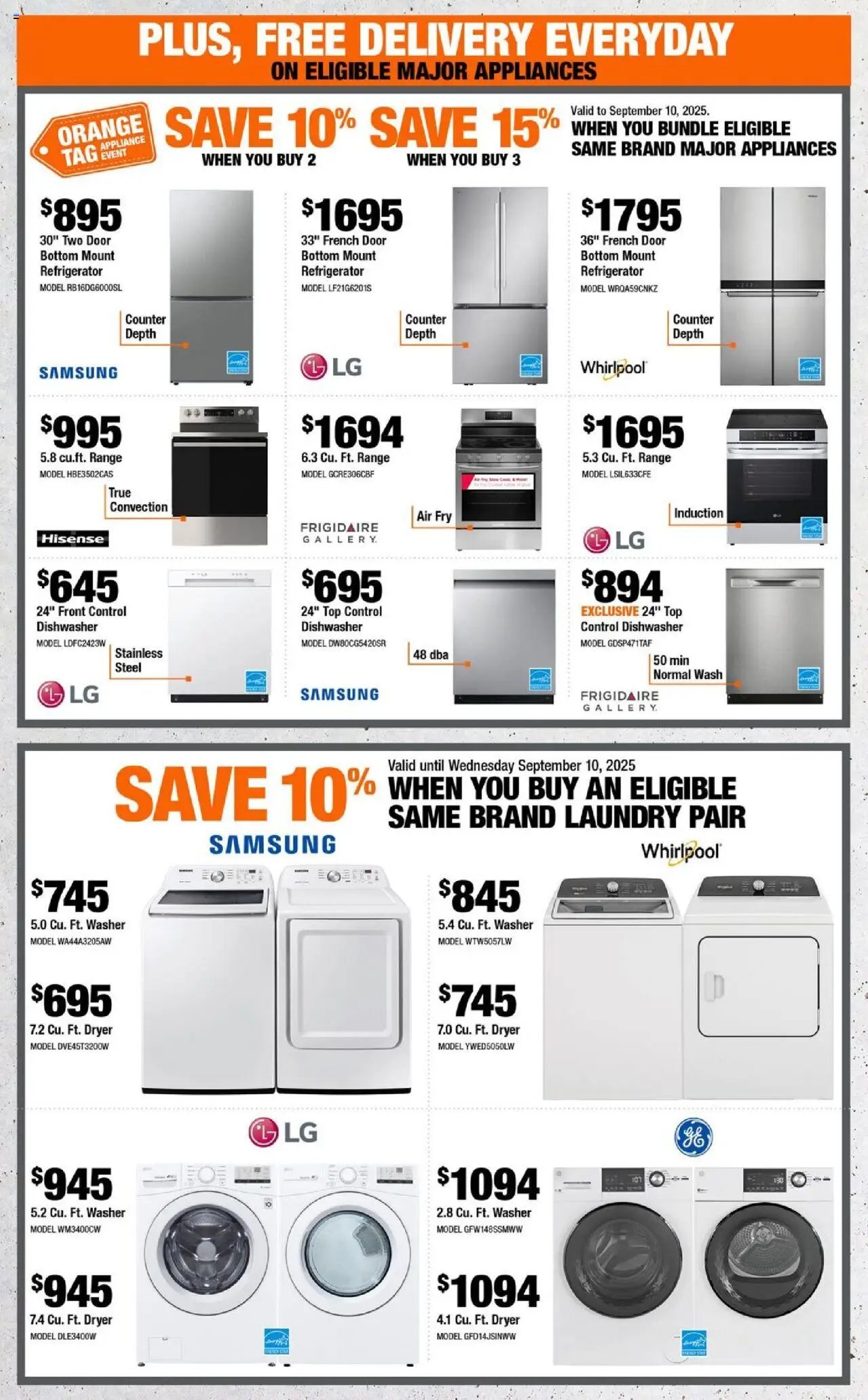 Home Depot flyer - QC