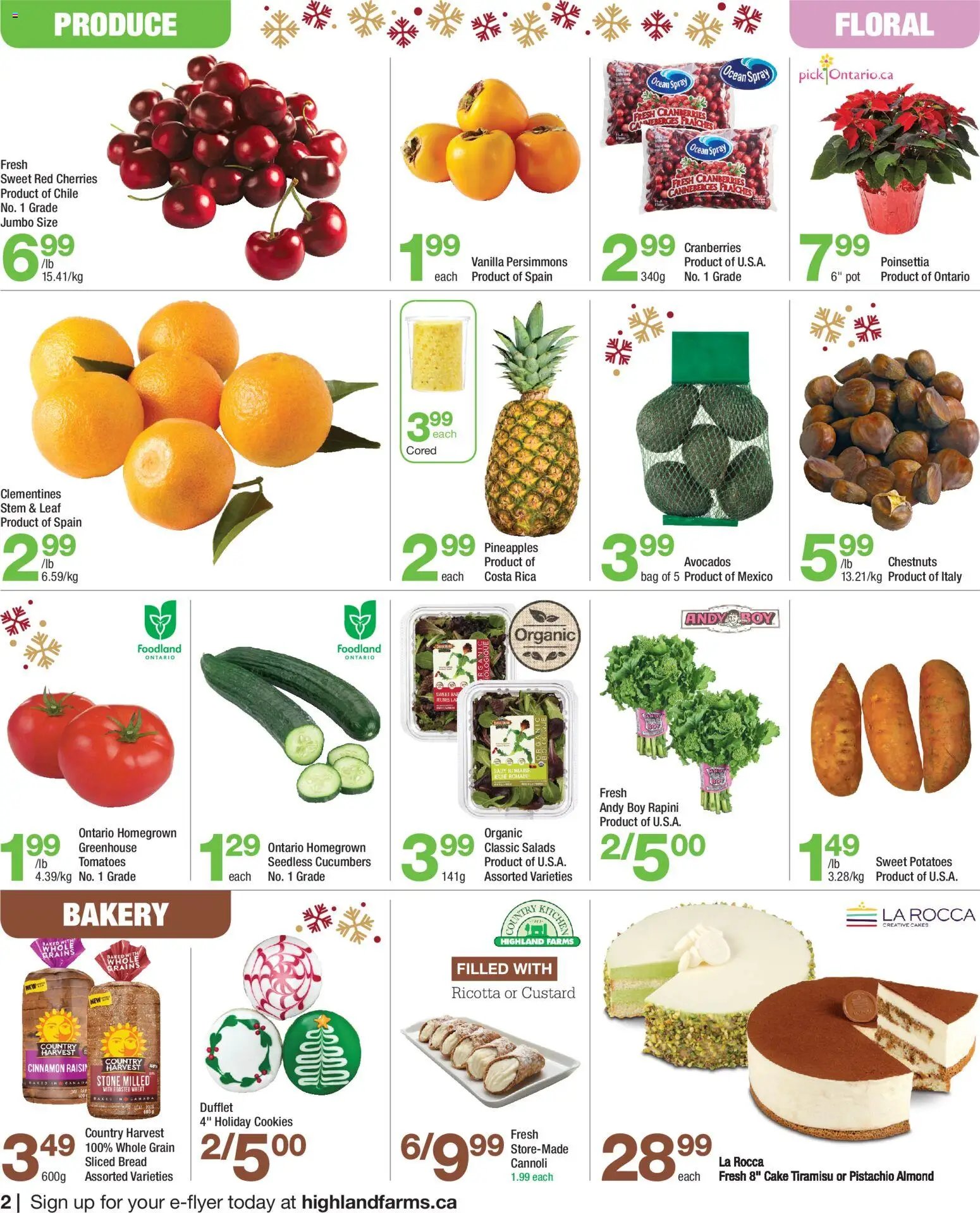 Highland Farms weekly flyer / circulaire (2025-12-11 - 2025-12-24) | 2