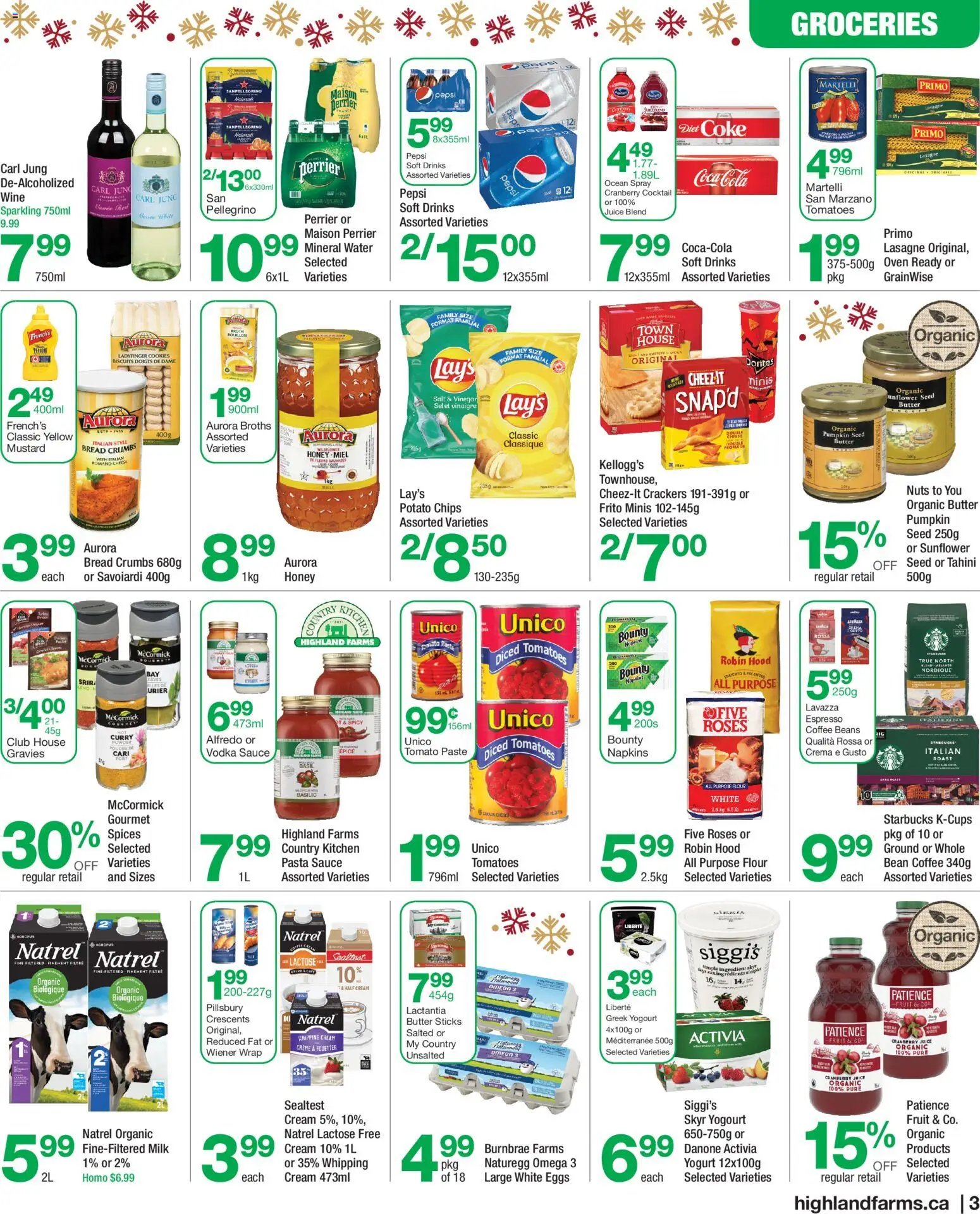 Highland Farms weekly flyer / circulaire (2025-12-11 - 2025-12-24) | 3
