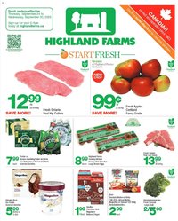 Highland Farms weekly flyer / circulaire