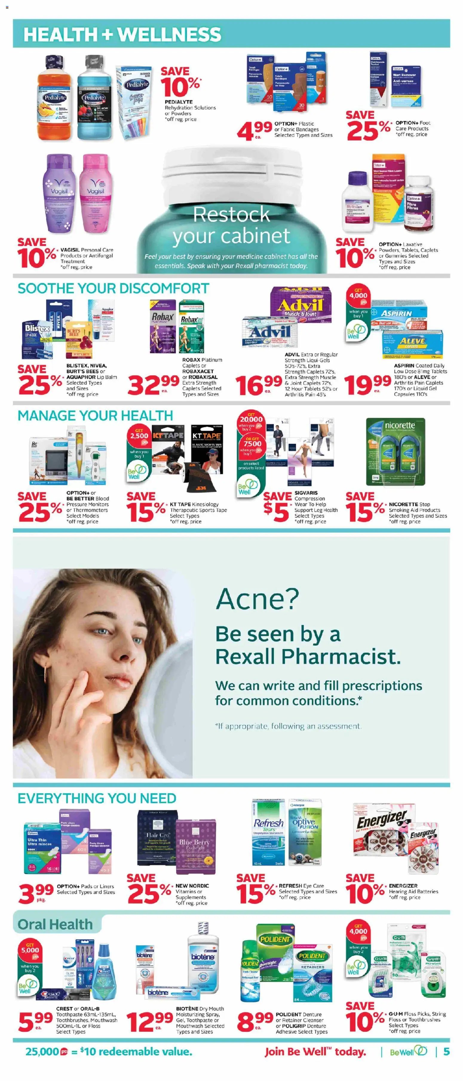 Rexall weekly flyer / circulaire
