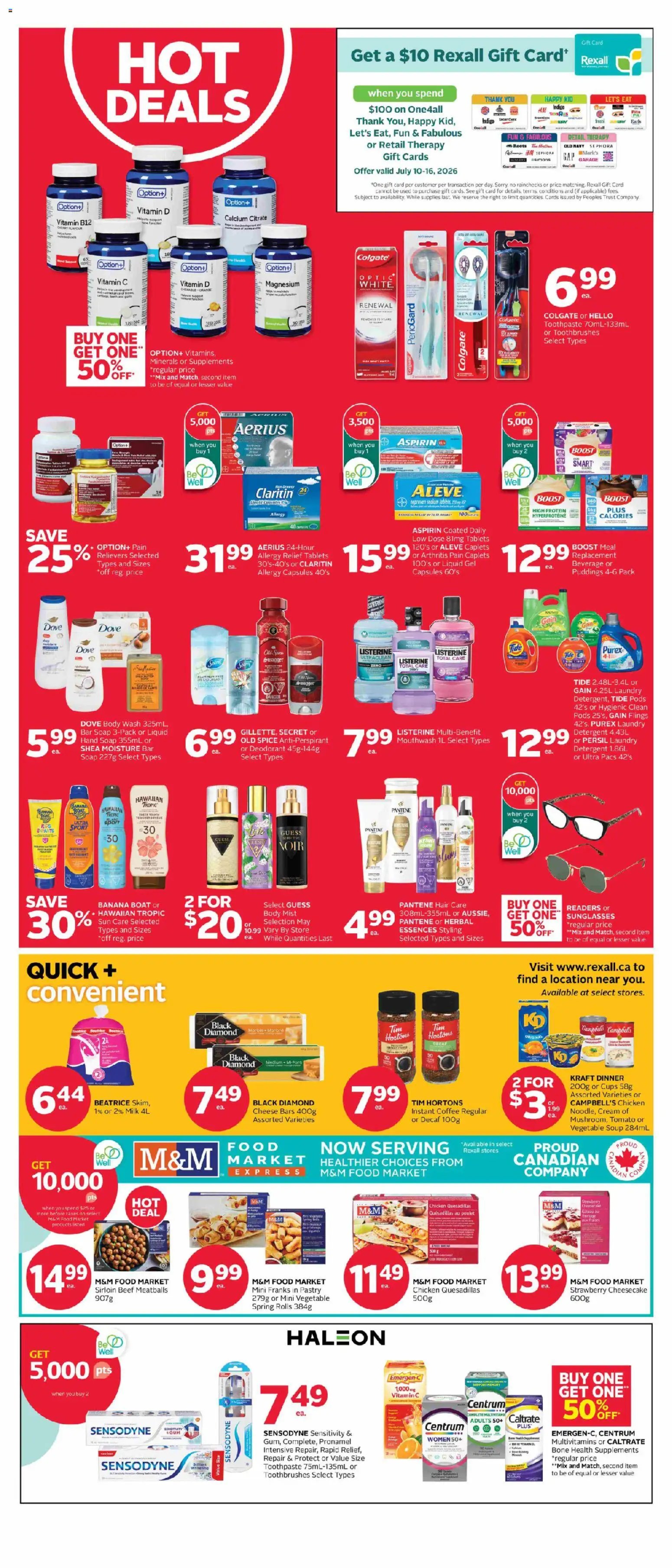 Rexall weekly flyer / circulaire