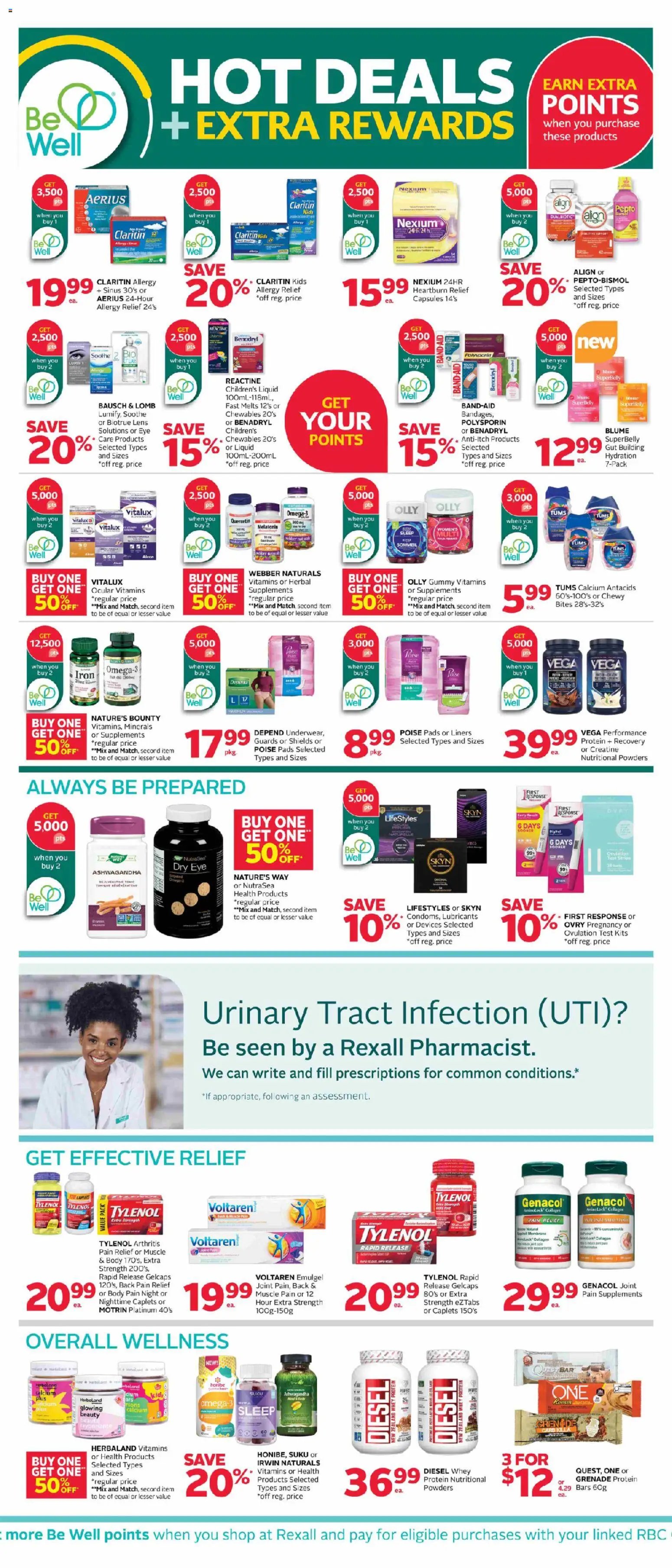 Rexall weekly flyer / circulaire