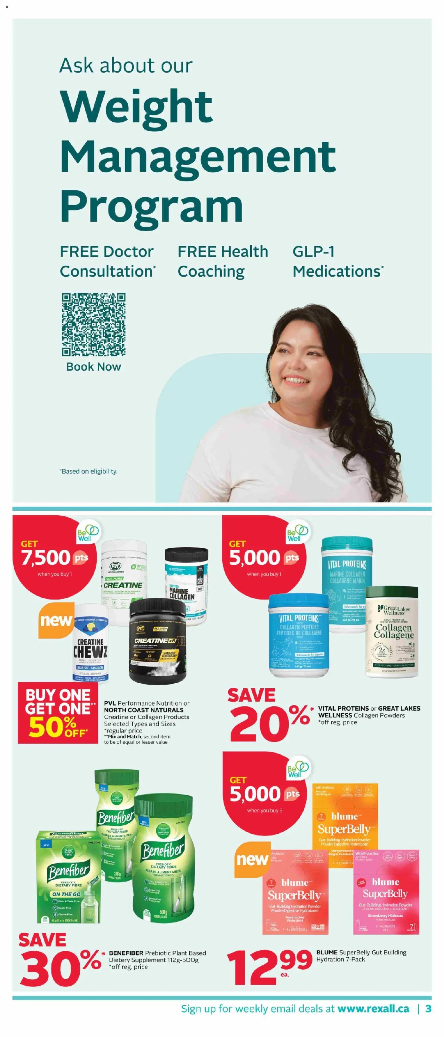 Rexall weekly flyer / circulaire