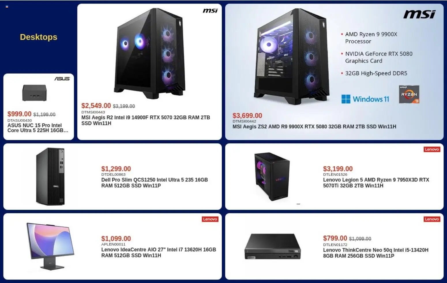 Canada Computers weekly flyer