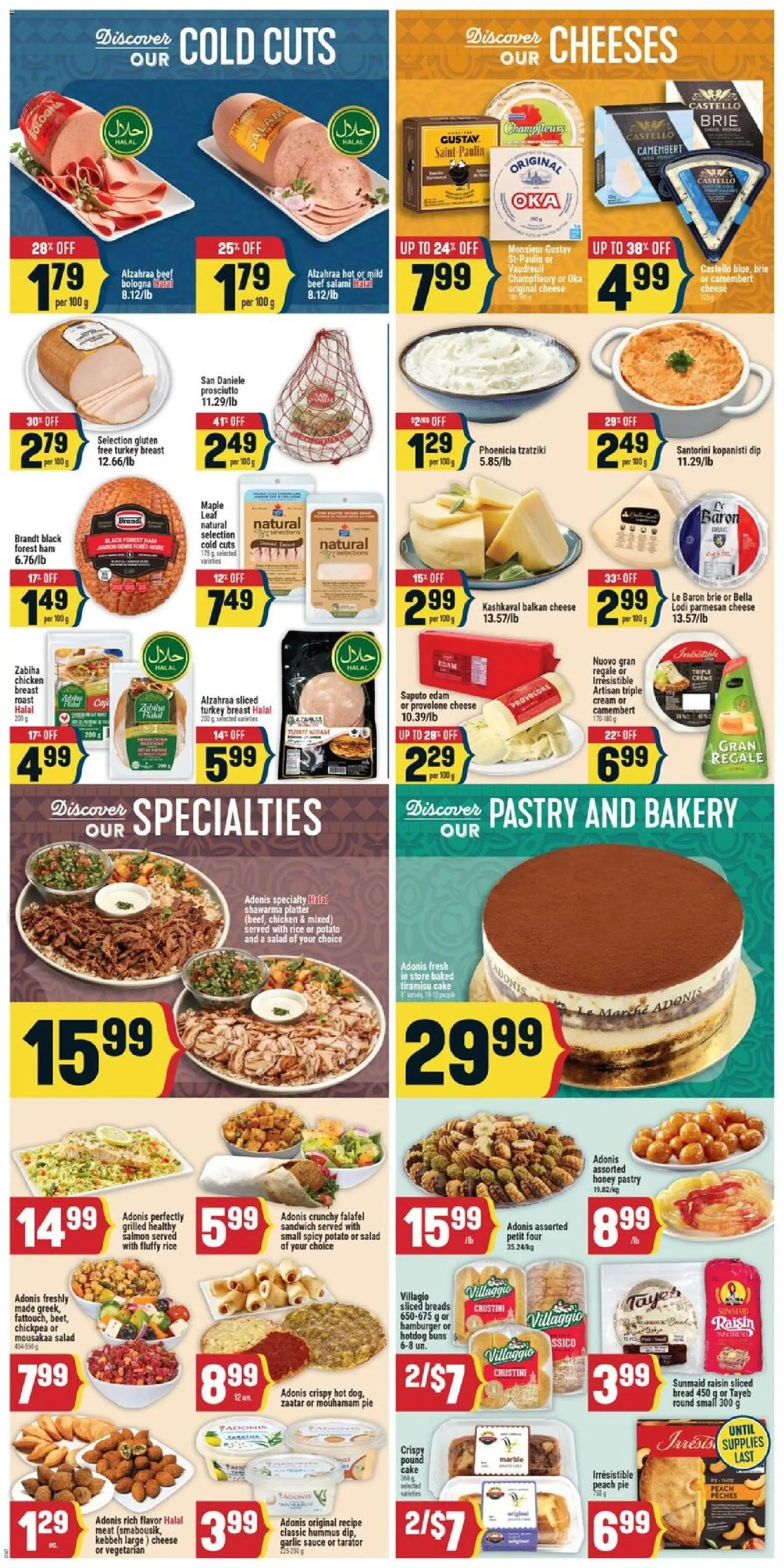 Adonis weekly flyer