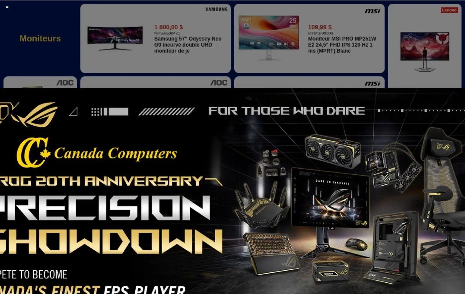 Canada Computers circulaire