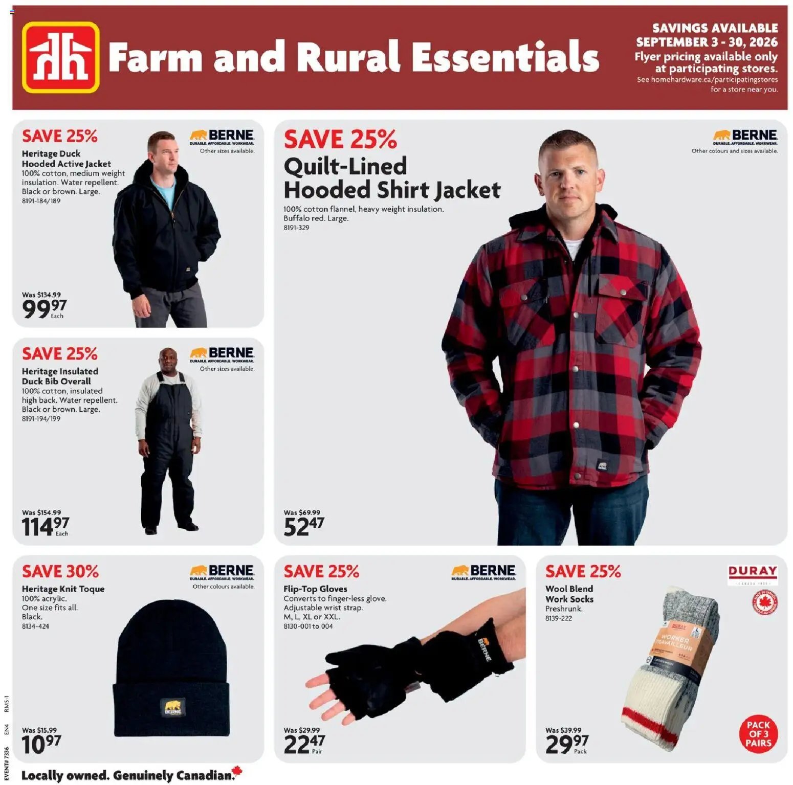 Home Hardware flyer - Specials - NL