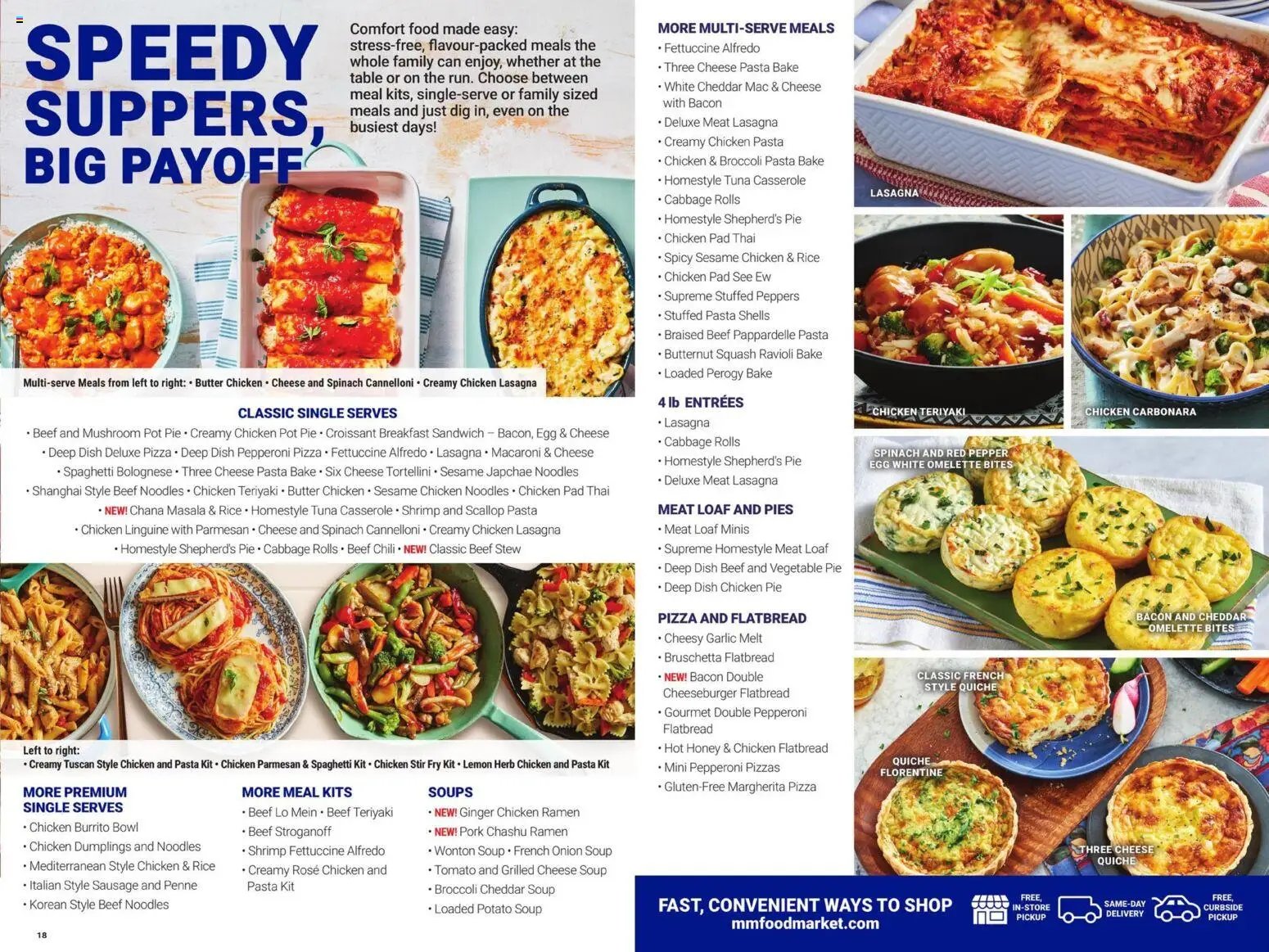 M&M Food Market - Meal Guide