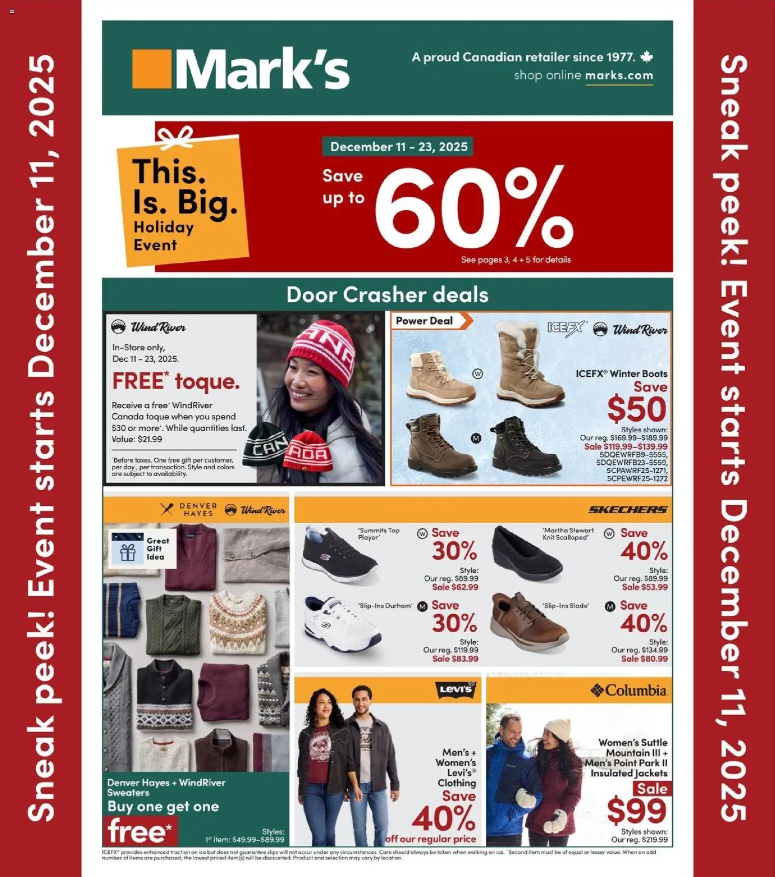 Mark's weekly flyer / circulaire (2025-12-11 - 2025-12-23) | 1