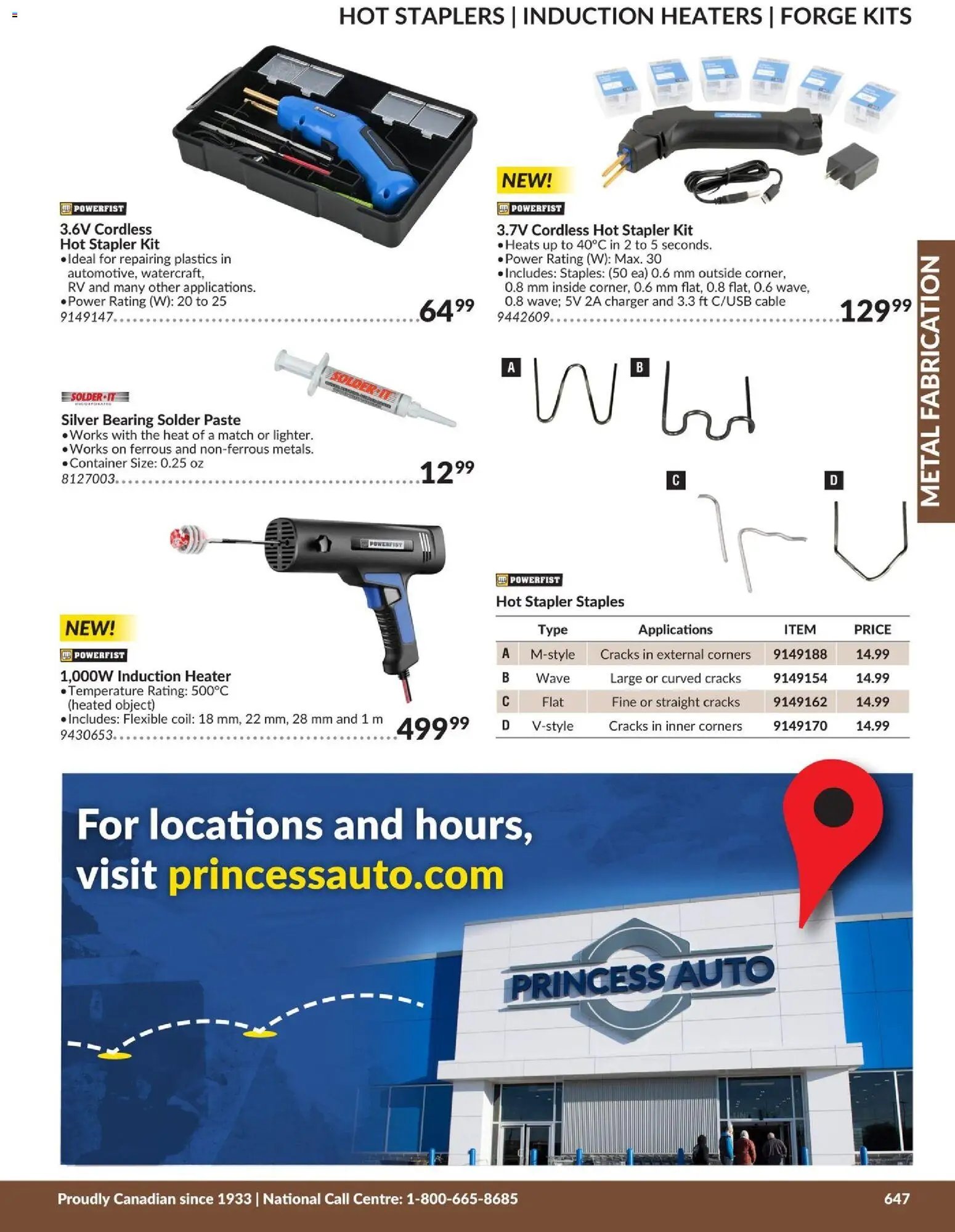 Princess Auto catalog - Metal Fabrication (2026-04-21 - 2027-04-21) | 38
