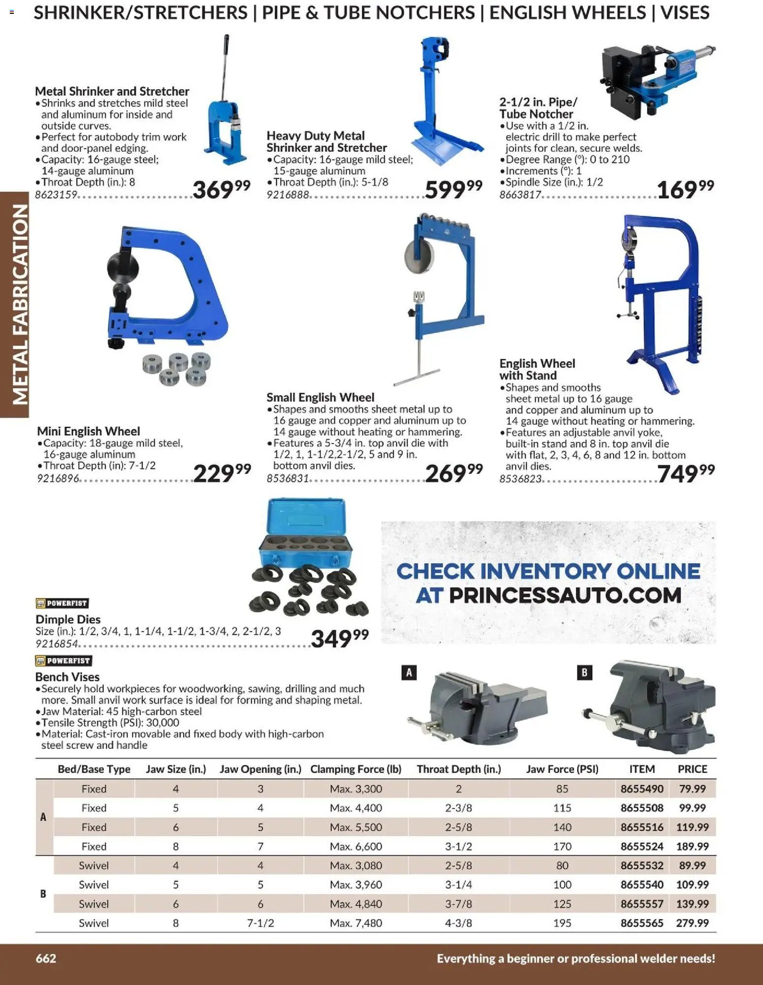 Princess Auto catalog - Metal Fabrication (2026-04-21 - 2027-04-21) | 53