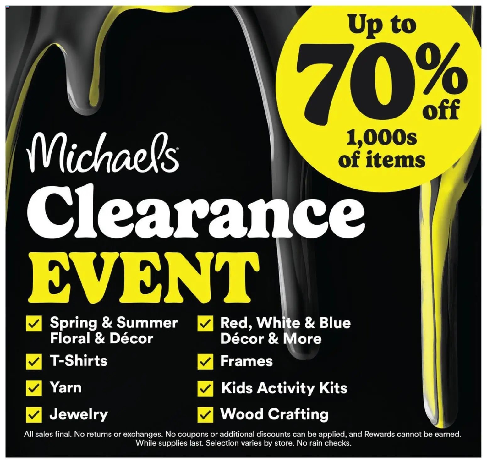 Michaels weekly flyer - Smyrna
