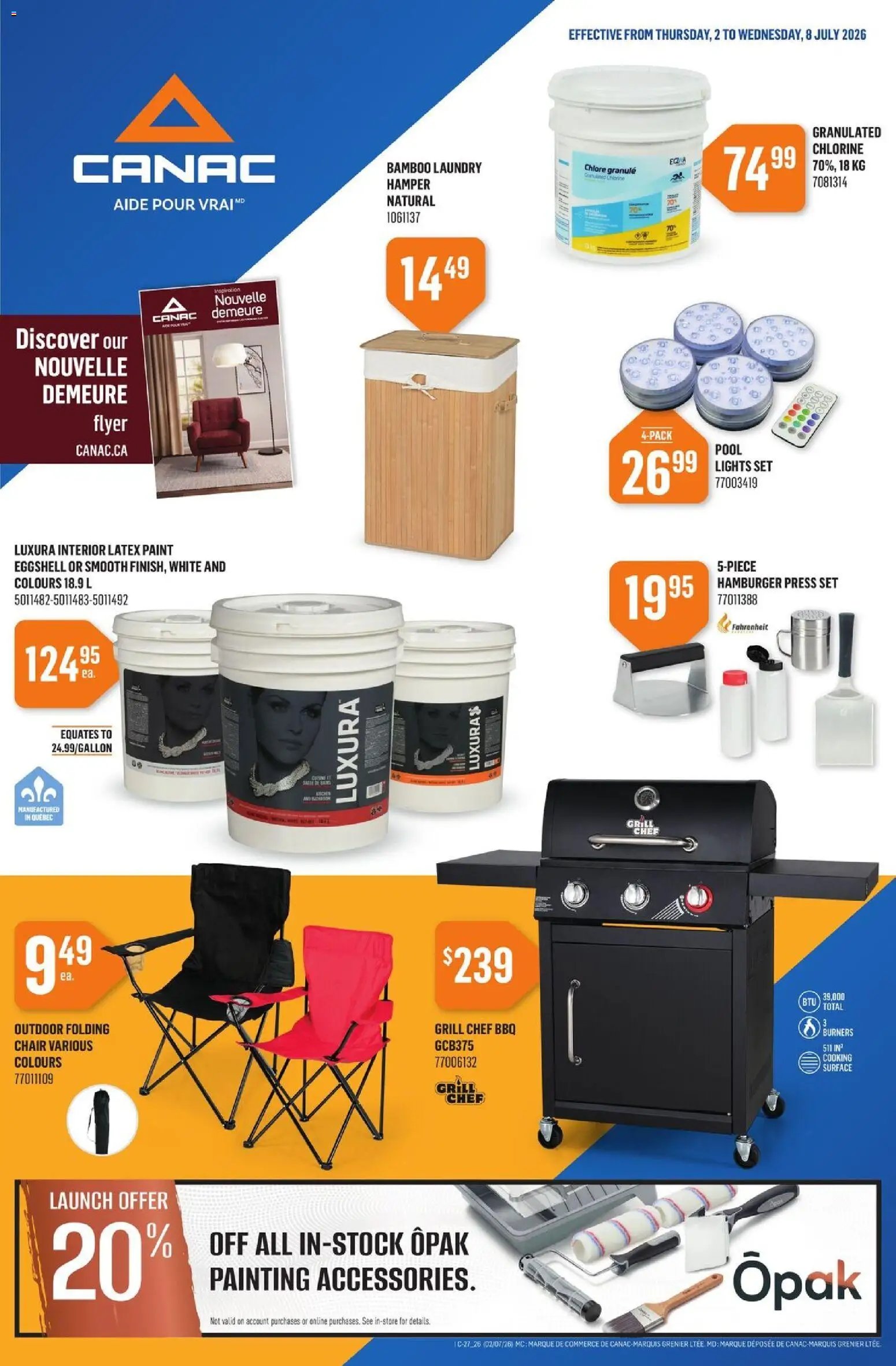 Canac weekly flyer