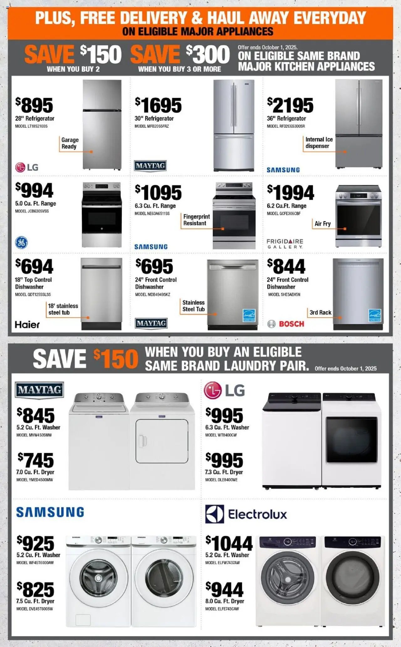 Home Depot flyer - AB