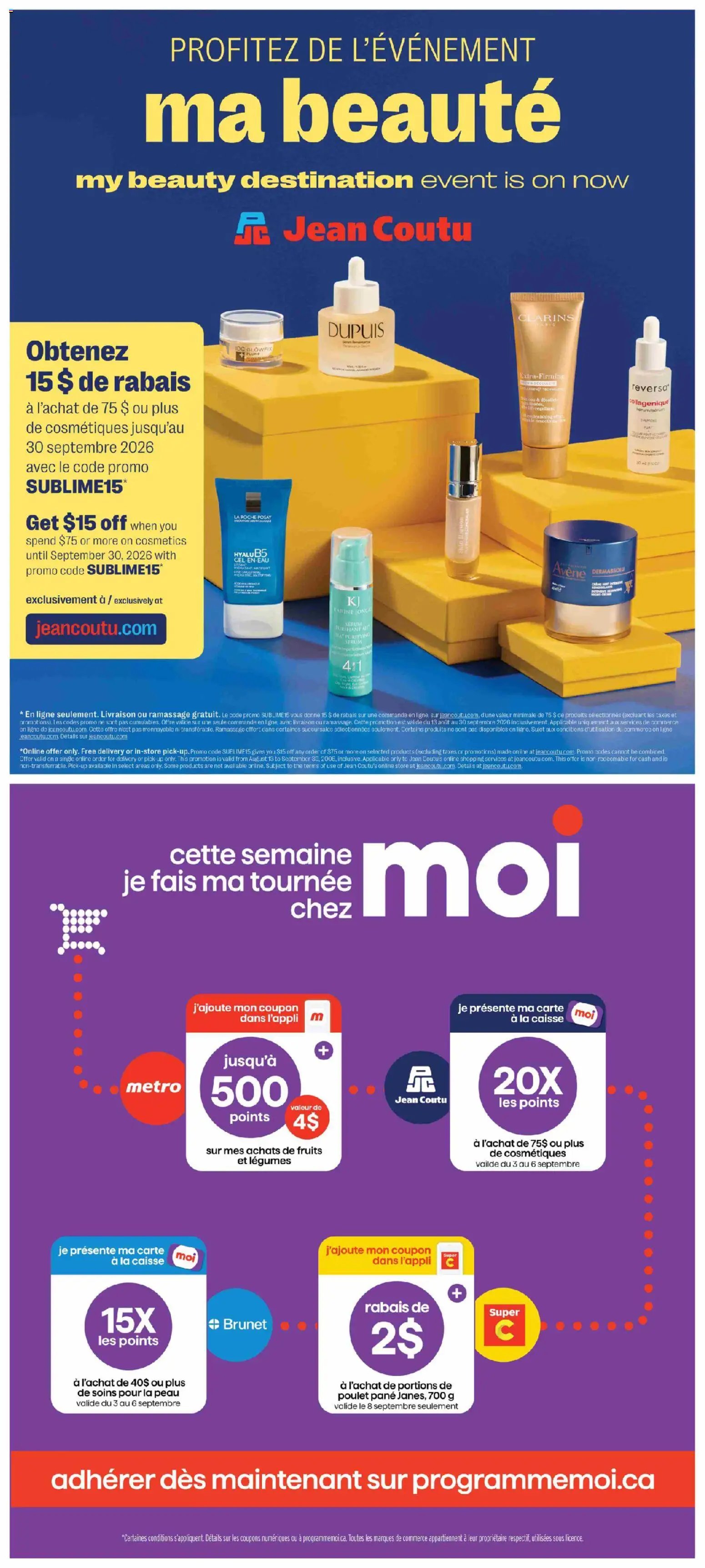 Jean Coutu circulaire