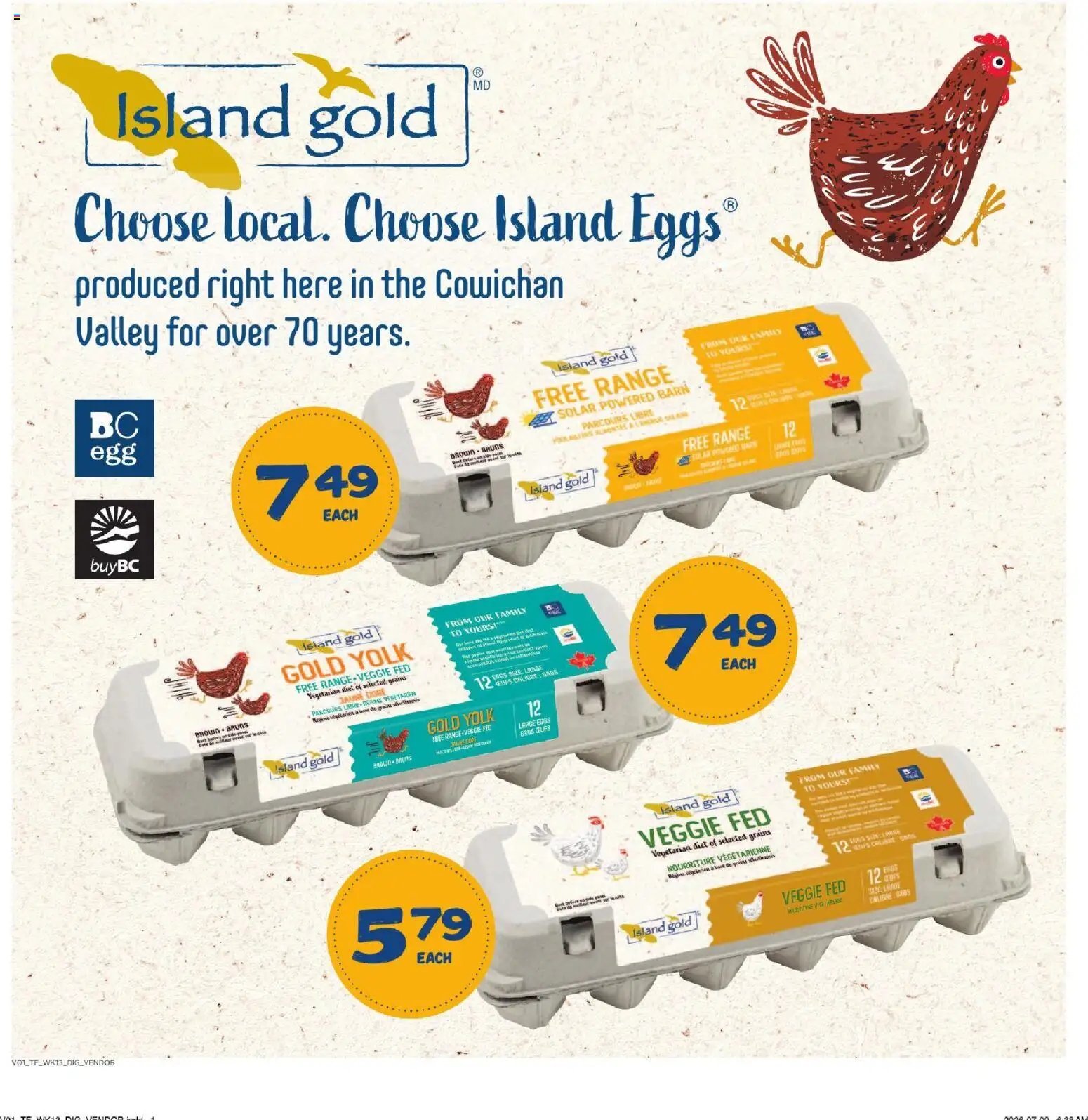 Thrifty Foods weekly flyer / circulaire