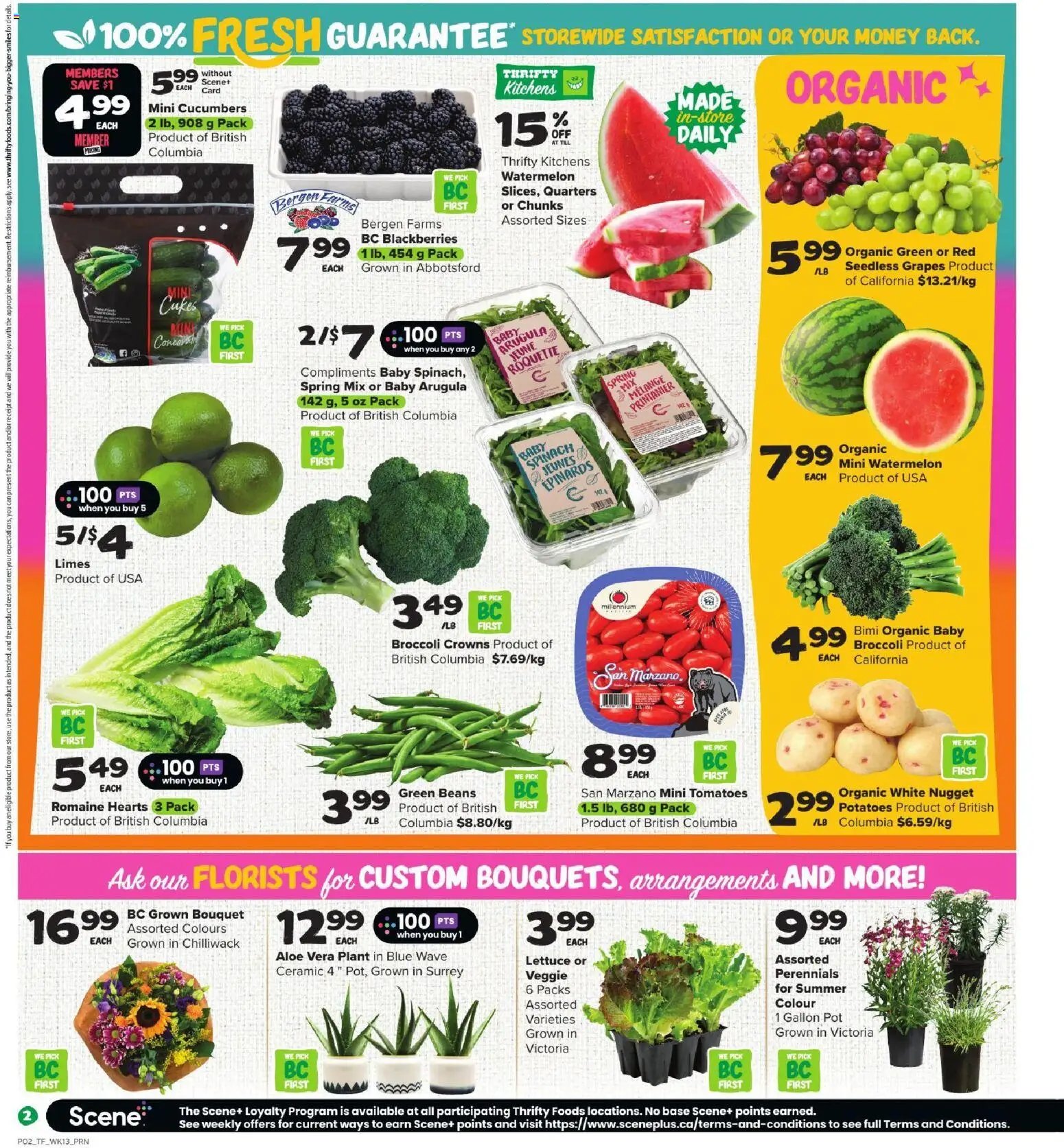 Thrifty Foods weekly flyer / circulaire