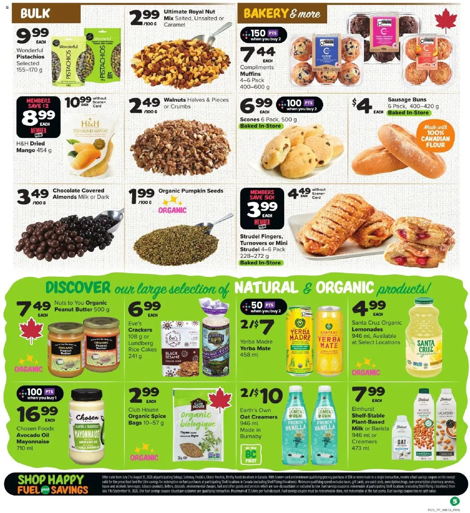 Thrifty Foods weekly flyer / circulaire