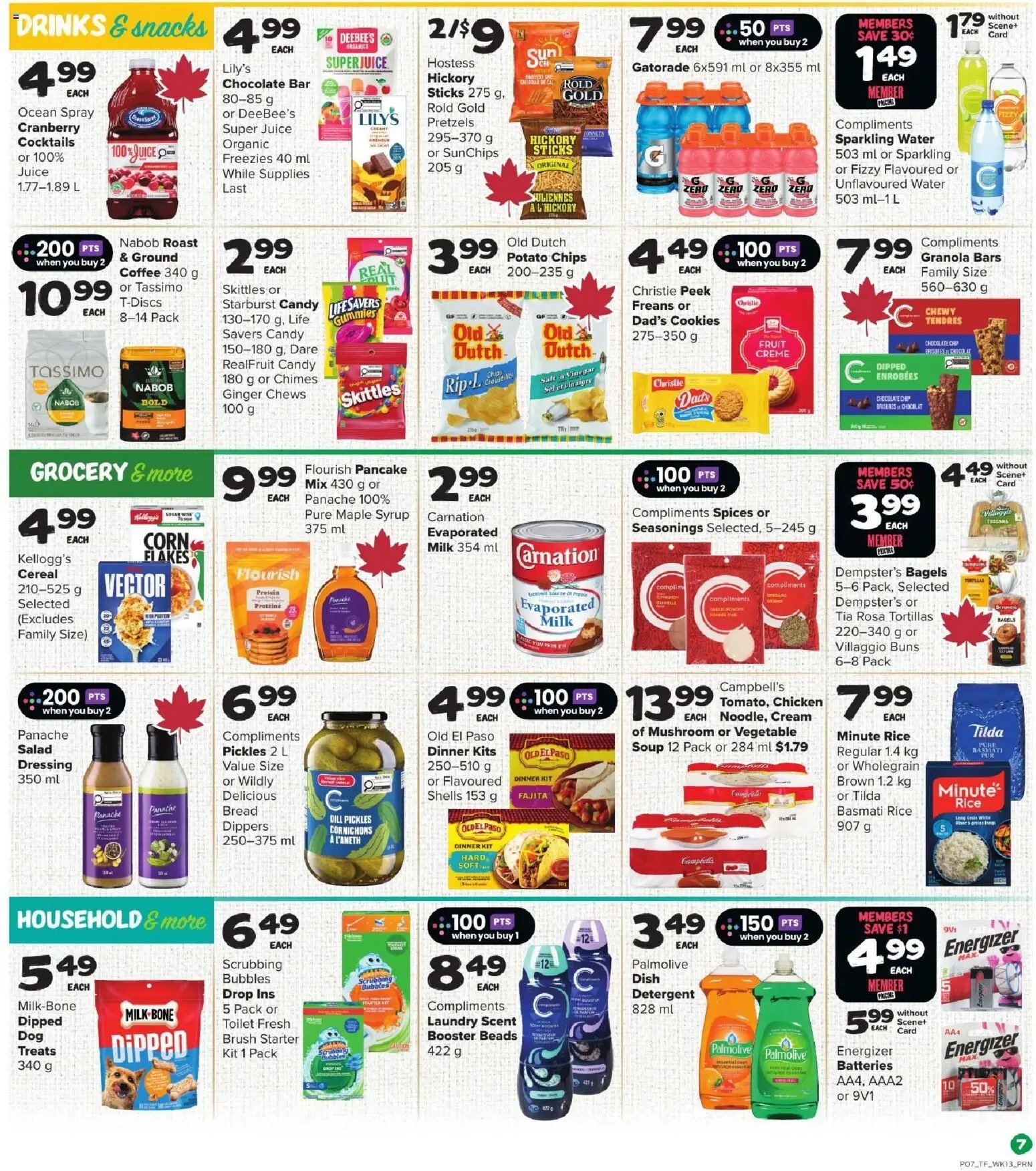 Thrifty Foods weekly flyer / circulaire